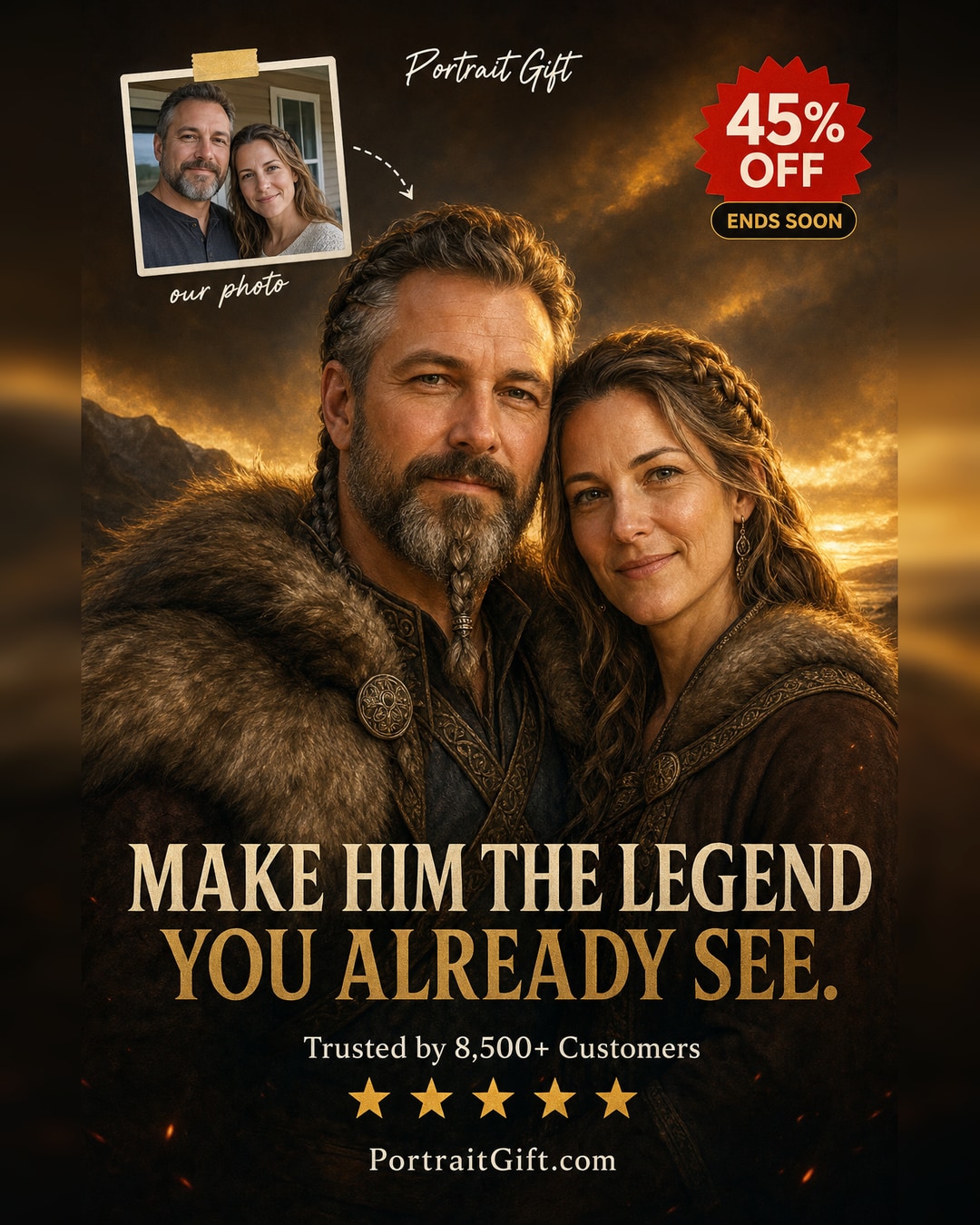 PortraitGift.Com Facebook ad