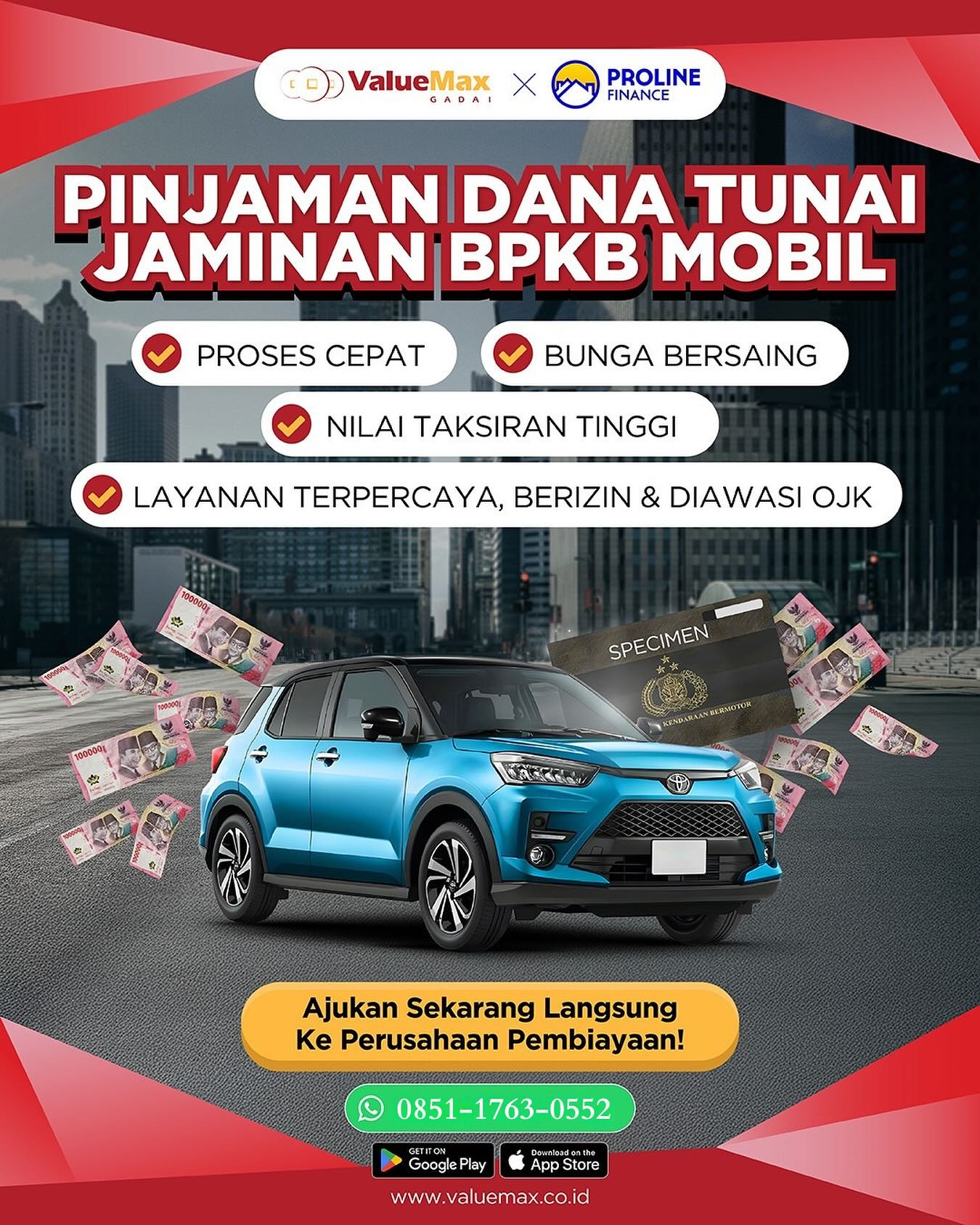 Gadai ValueMax Facebook ad: Butuh dana cepat?