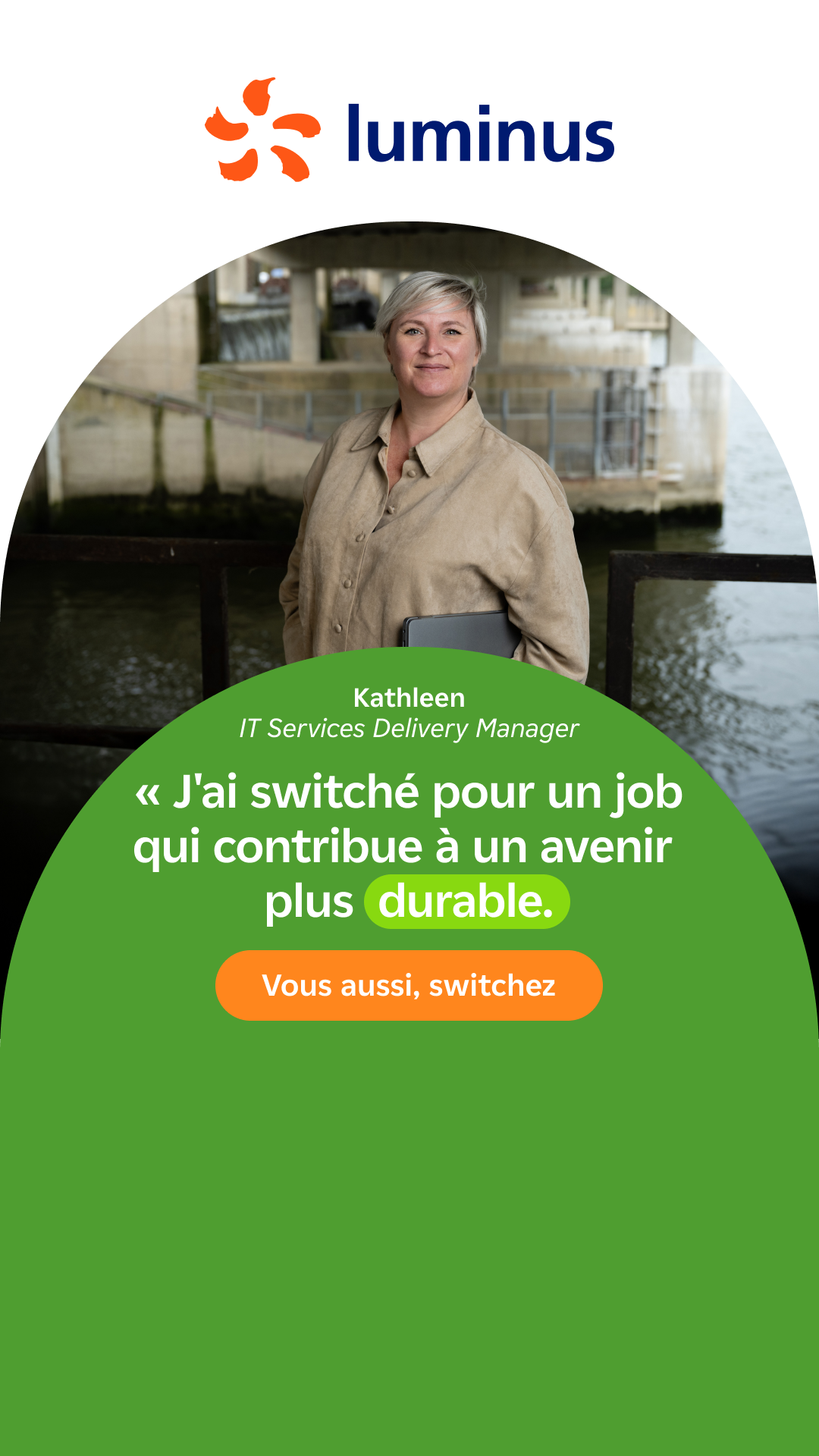 Luminus Energie Facebook ad