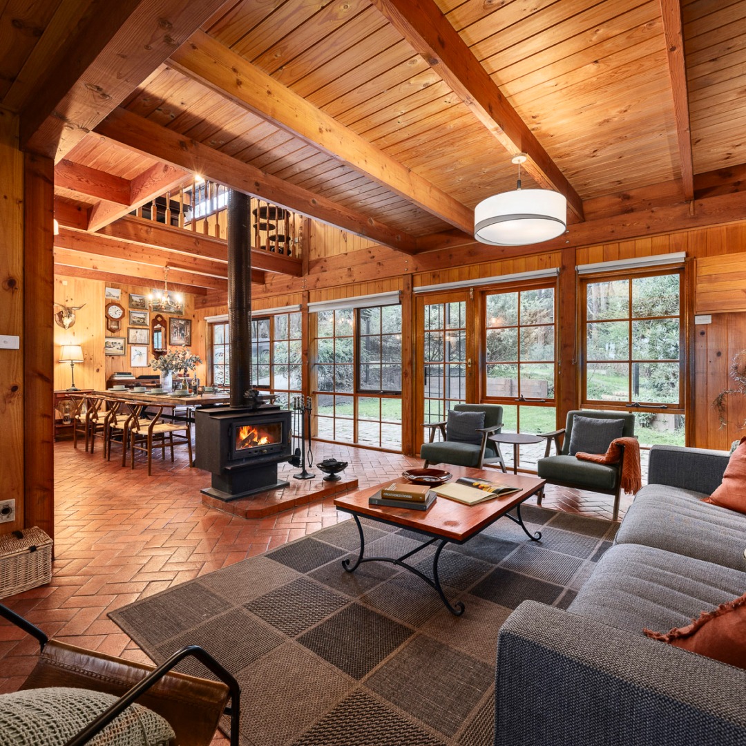 Lively Properties Facebook ad: Nestled deep in the tranquil mountains of Healesville…