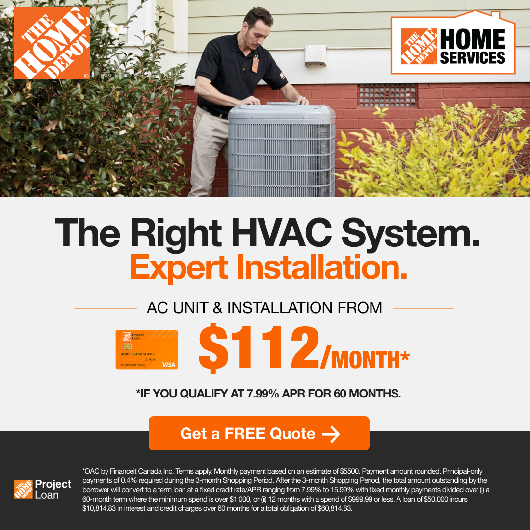 The Home Depot Facebook ad