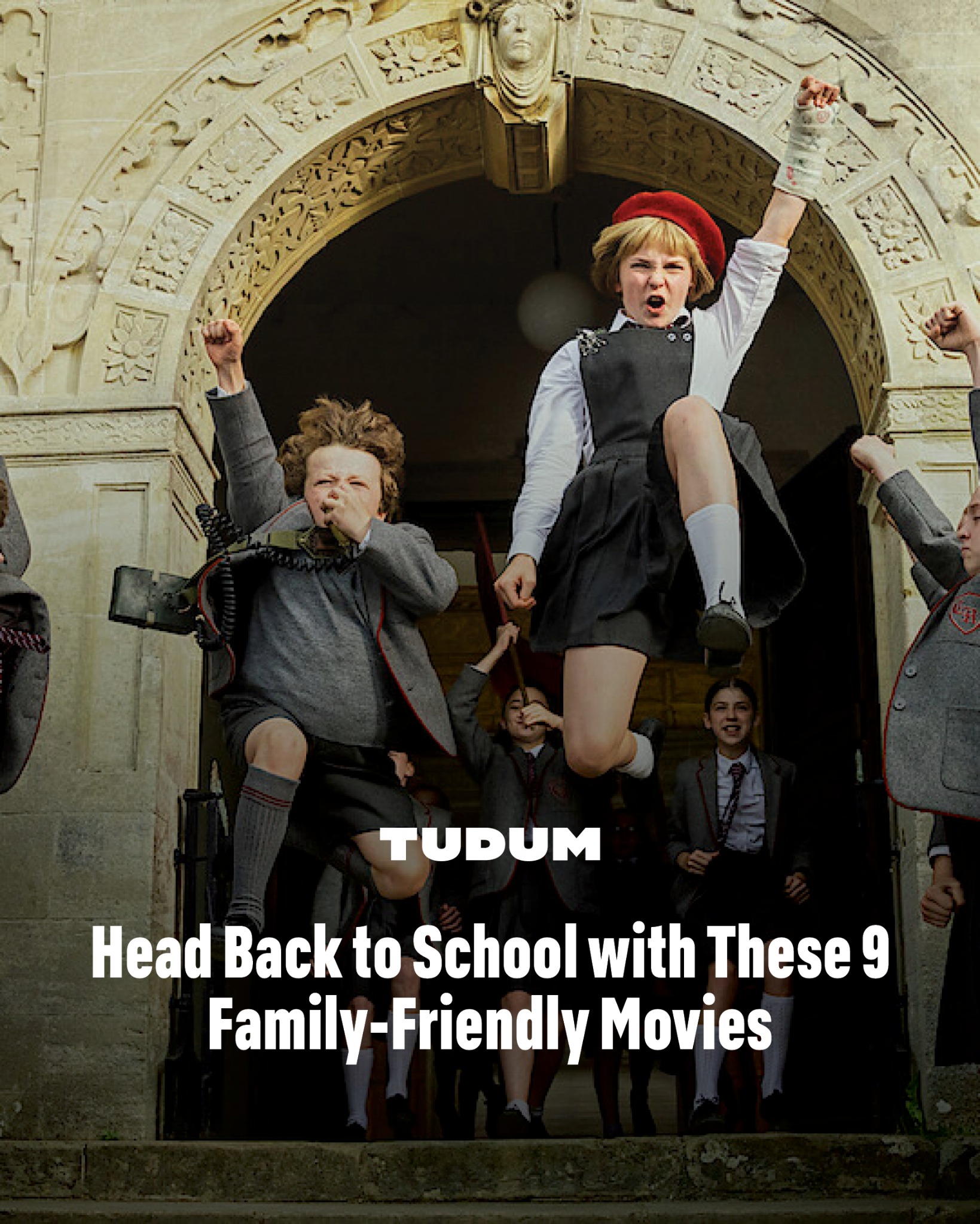 Netflix Facebook ad: Head Back to School with These 9 Family-Friendly Movies