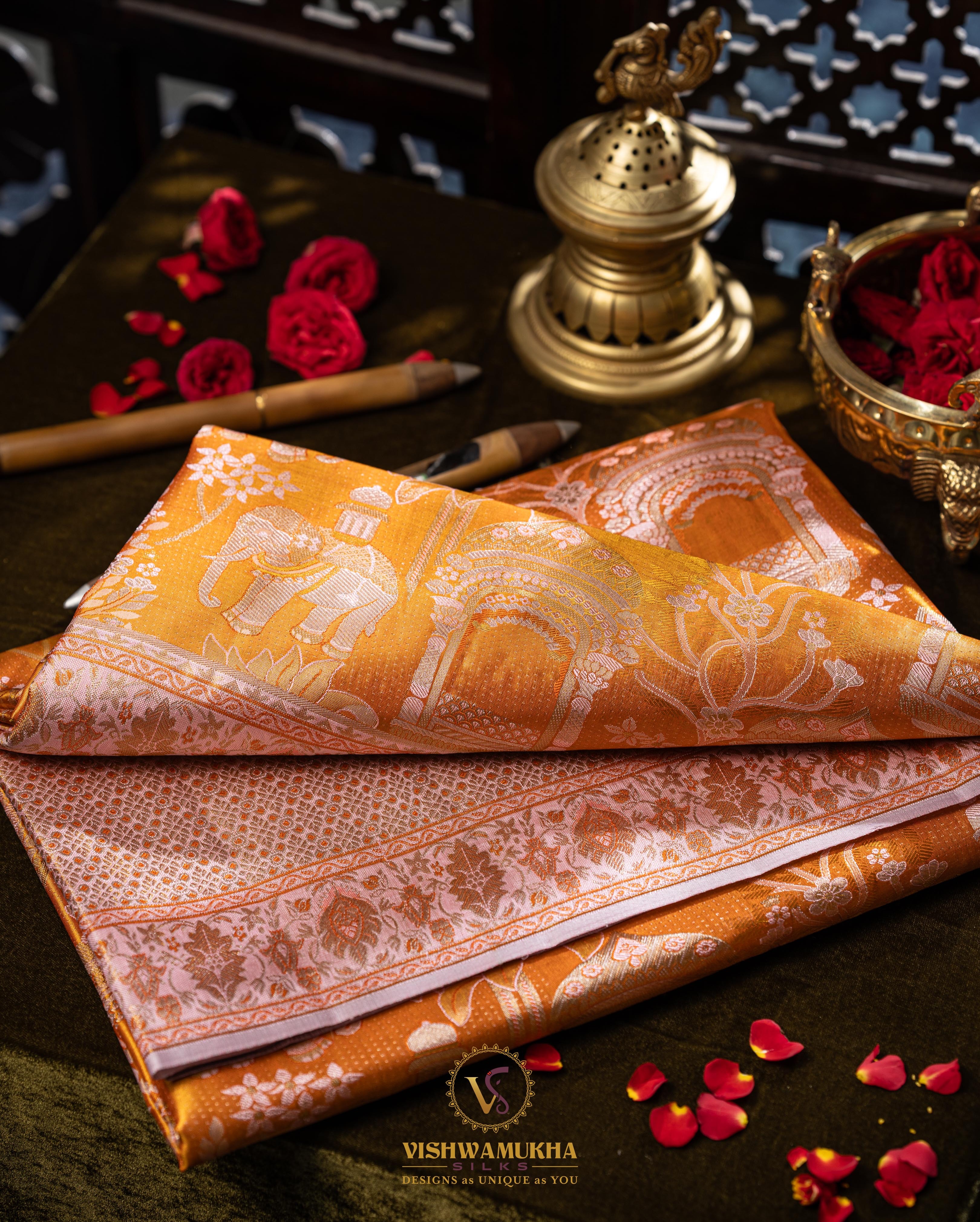Vishwamukha Silks Facebook ad