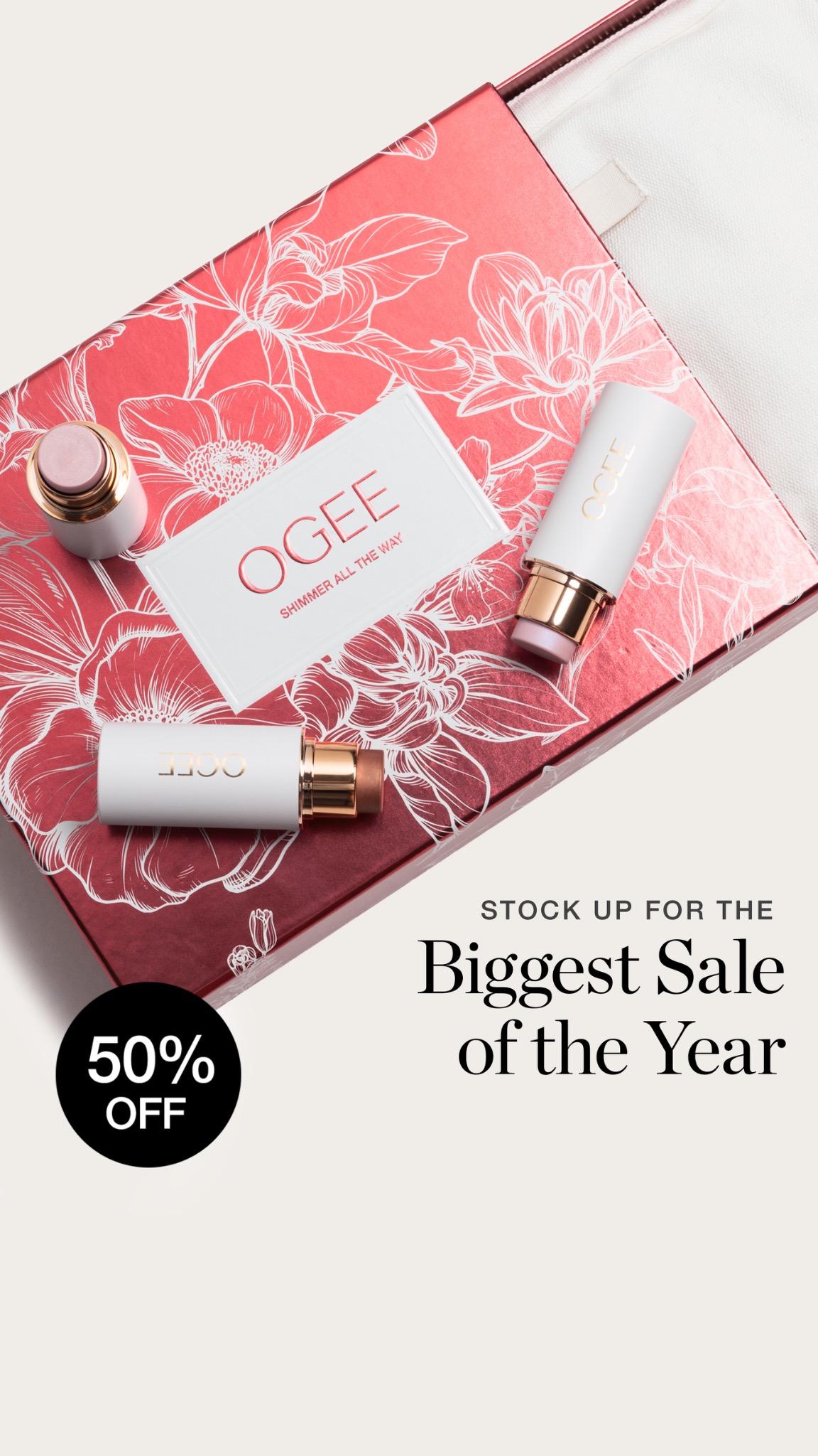 OGEE Facebook ad