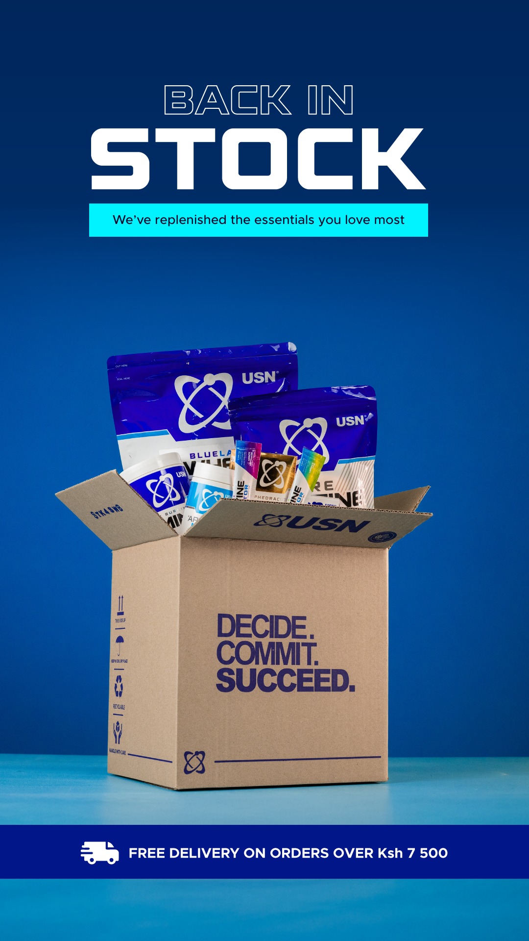 USN Kenya - Ultimate Sports Nutrition Facebook ad