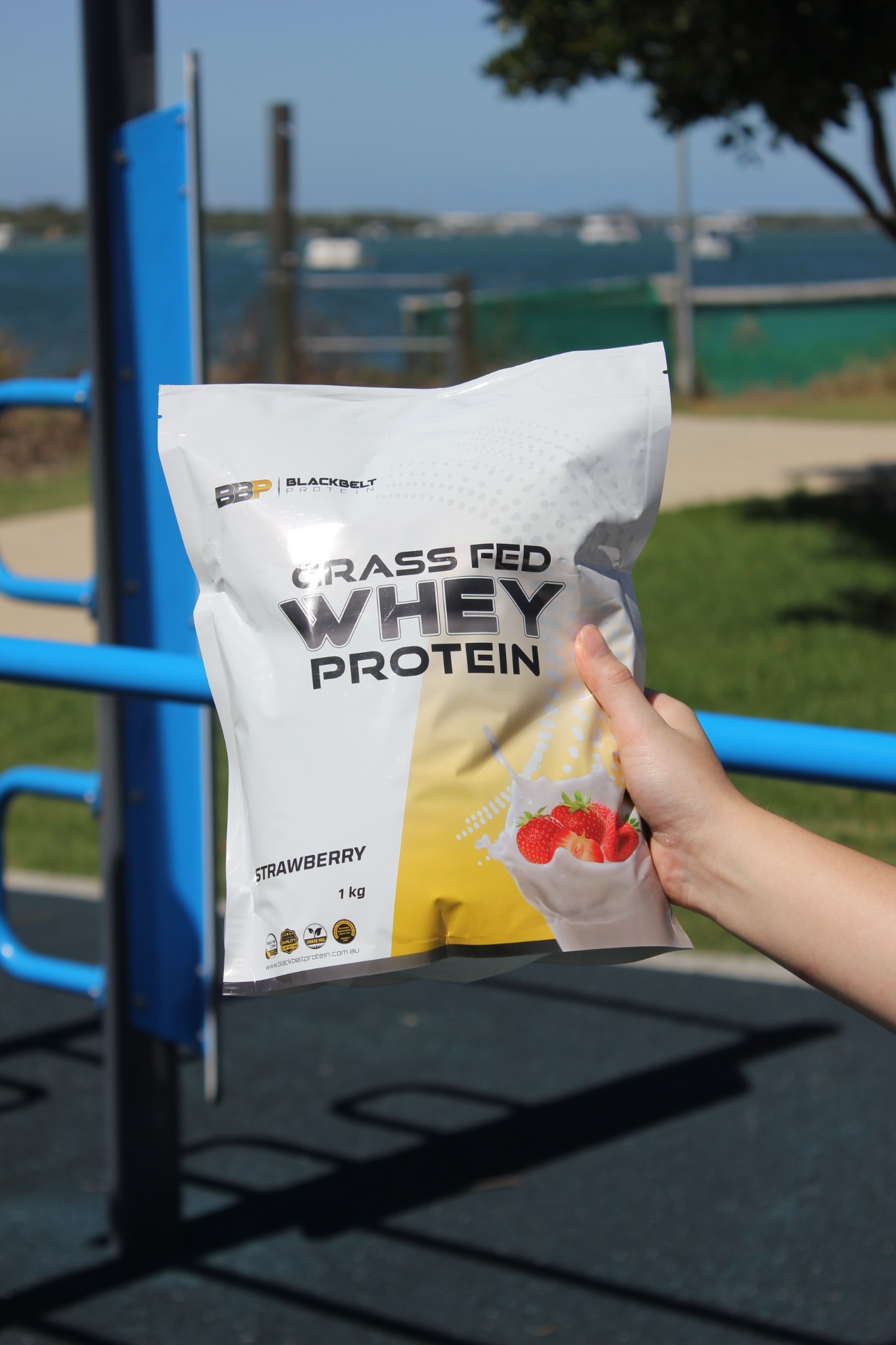 BlackBelt Protein Facebook ad