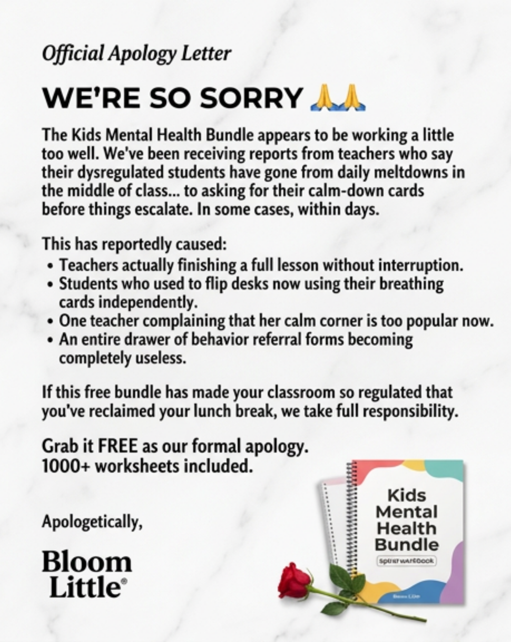 MiniMinds Facebook ad
