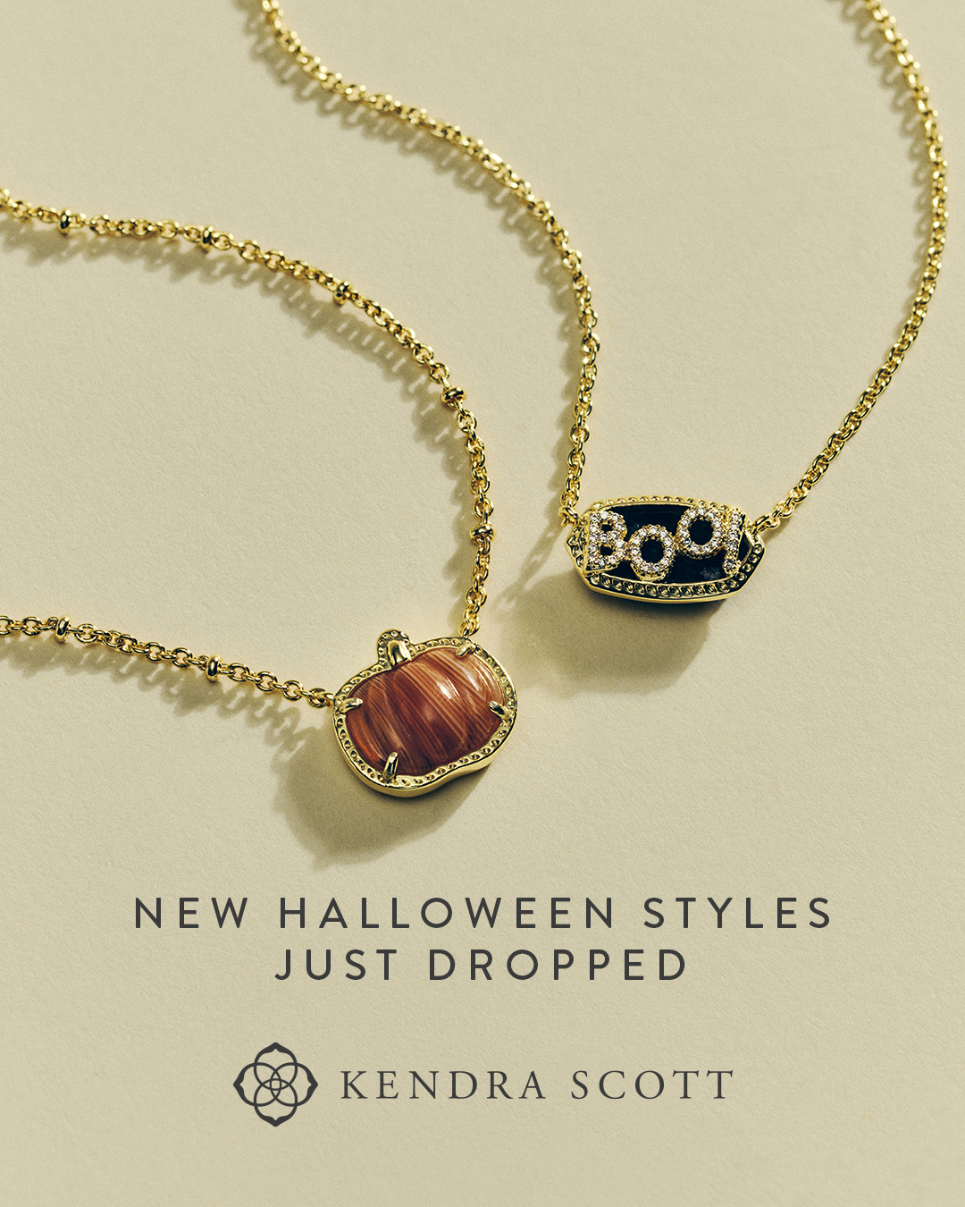 Kendra Scott Facebook ad: Shop Halloween Styles
