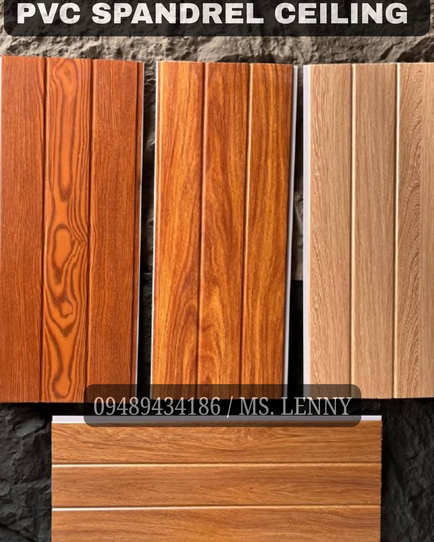 Marie Leosala Facebook ad: MURANG PVC CEILING PANEL SEAMLESS/SPANDREL DESIGN BODEGA…