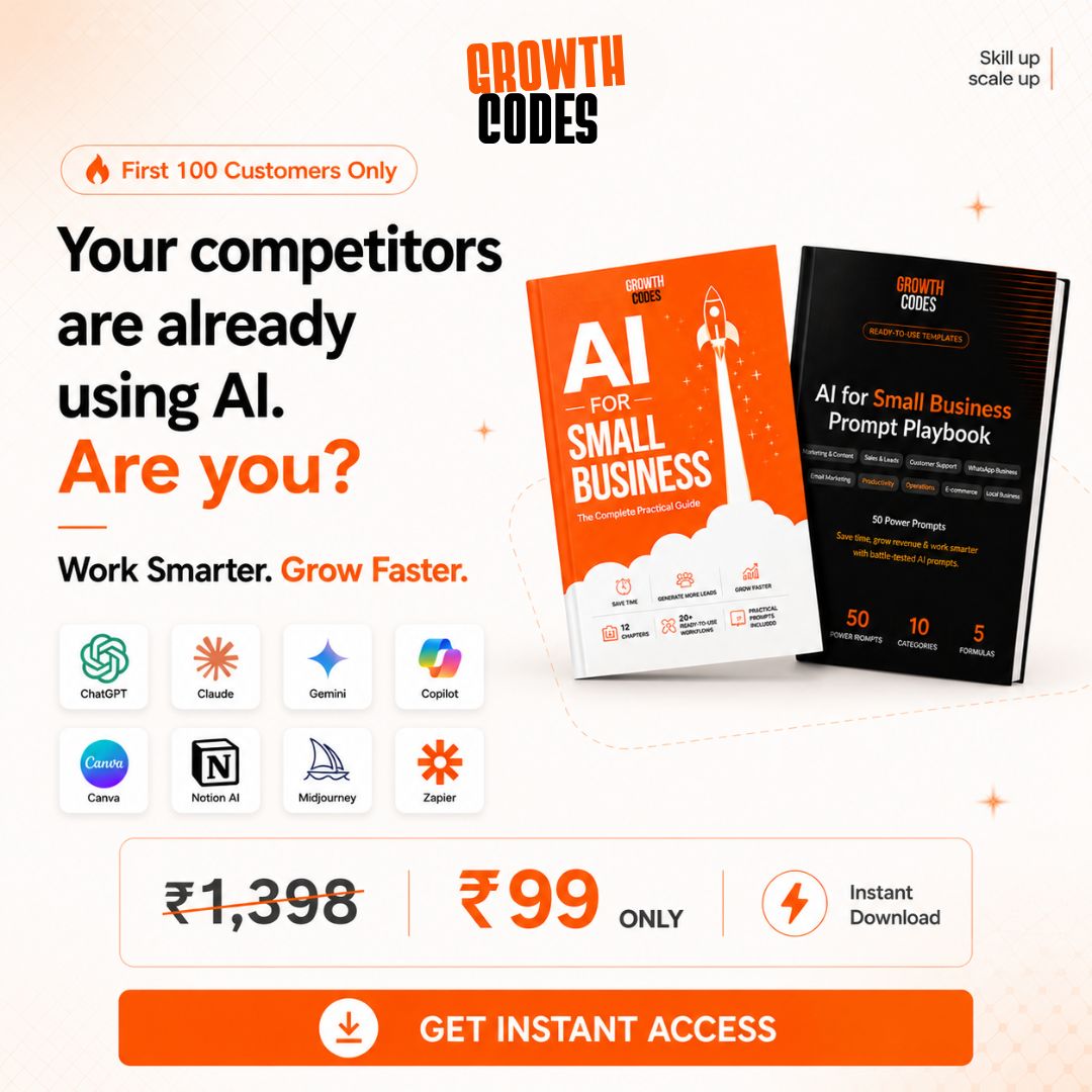 Growthcodes Facebook ad: Don't Get Left Behind