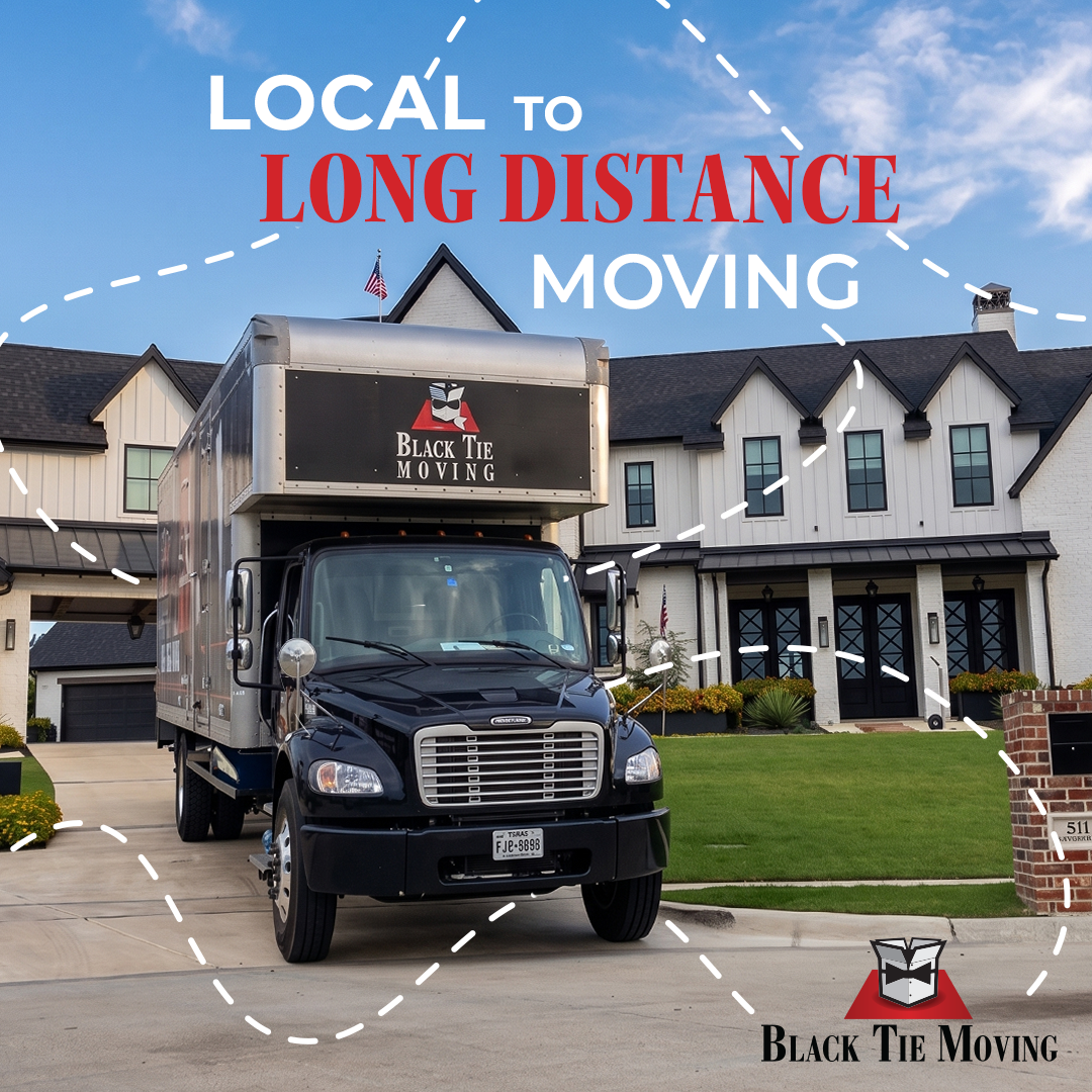 Black Tie Moving - Columbus, OH Facebook ad: Schedule Your Full Move