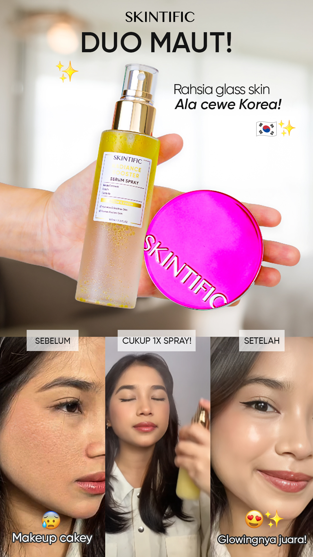 Skintific Outlet Facebook ad