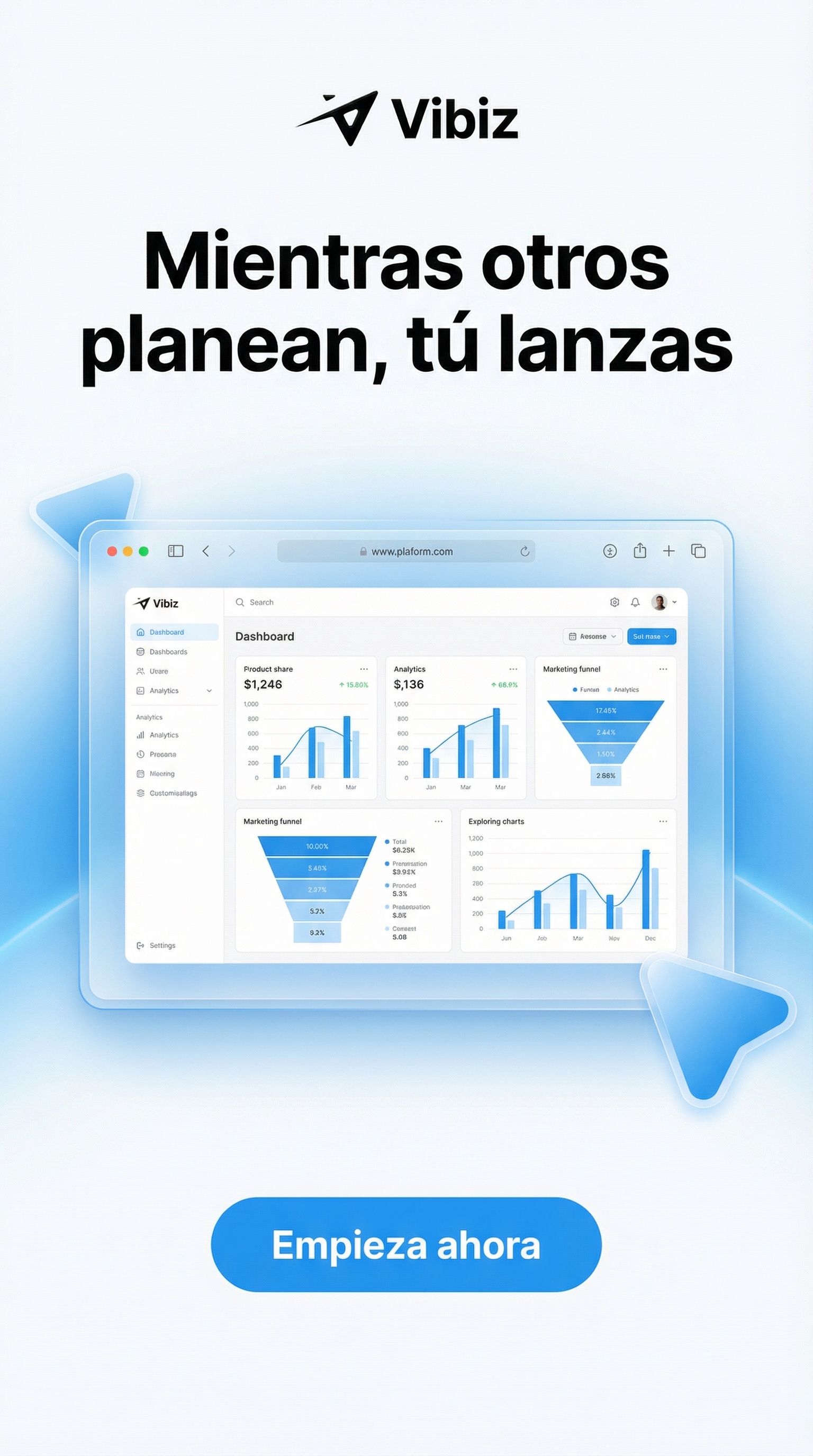 Vibiz Facebook ad