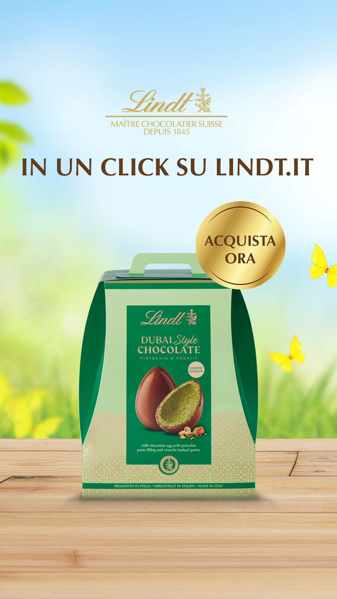 Lindt Facebook ad from Mar 13, 2026