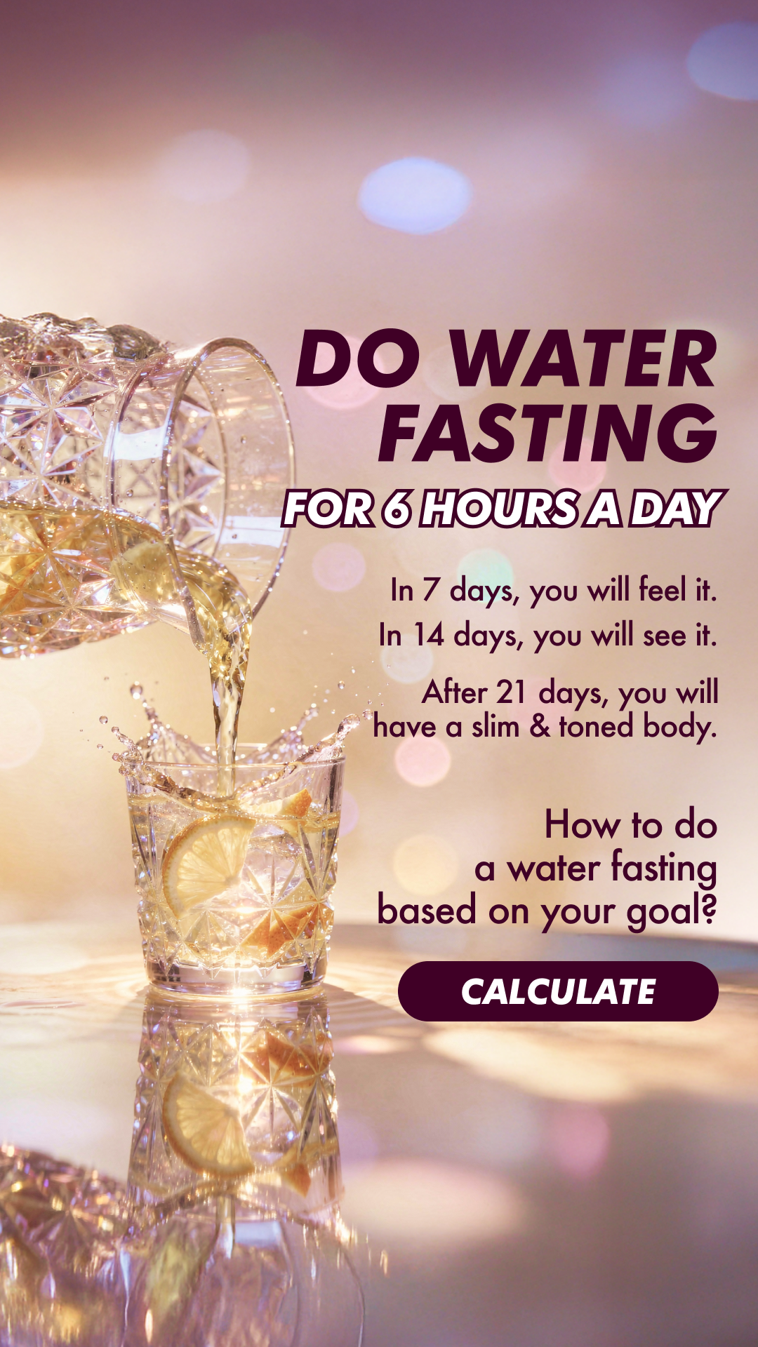 Simple Fasting App Facebook ad: Simple App