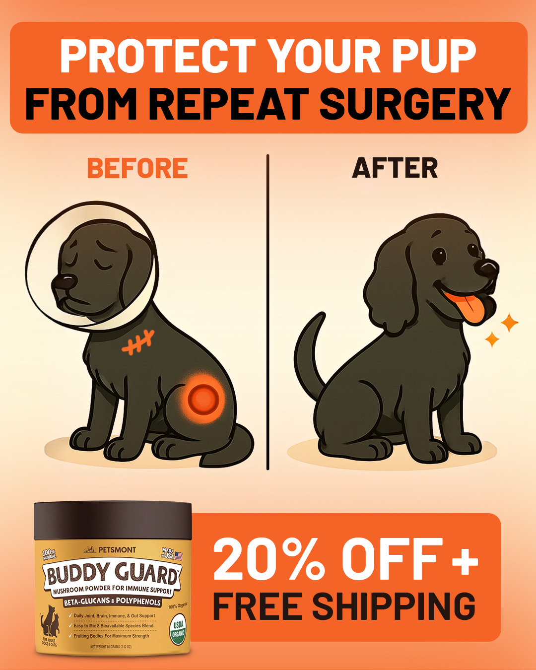 Petsmont Facebook ad