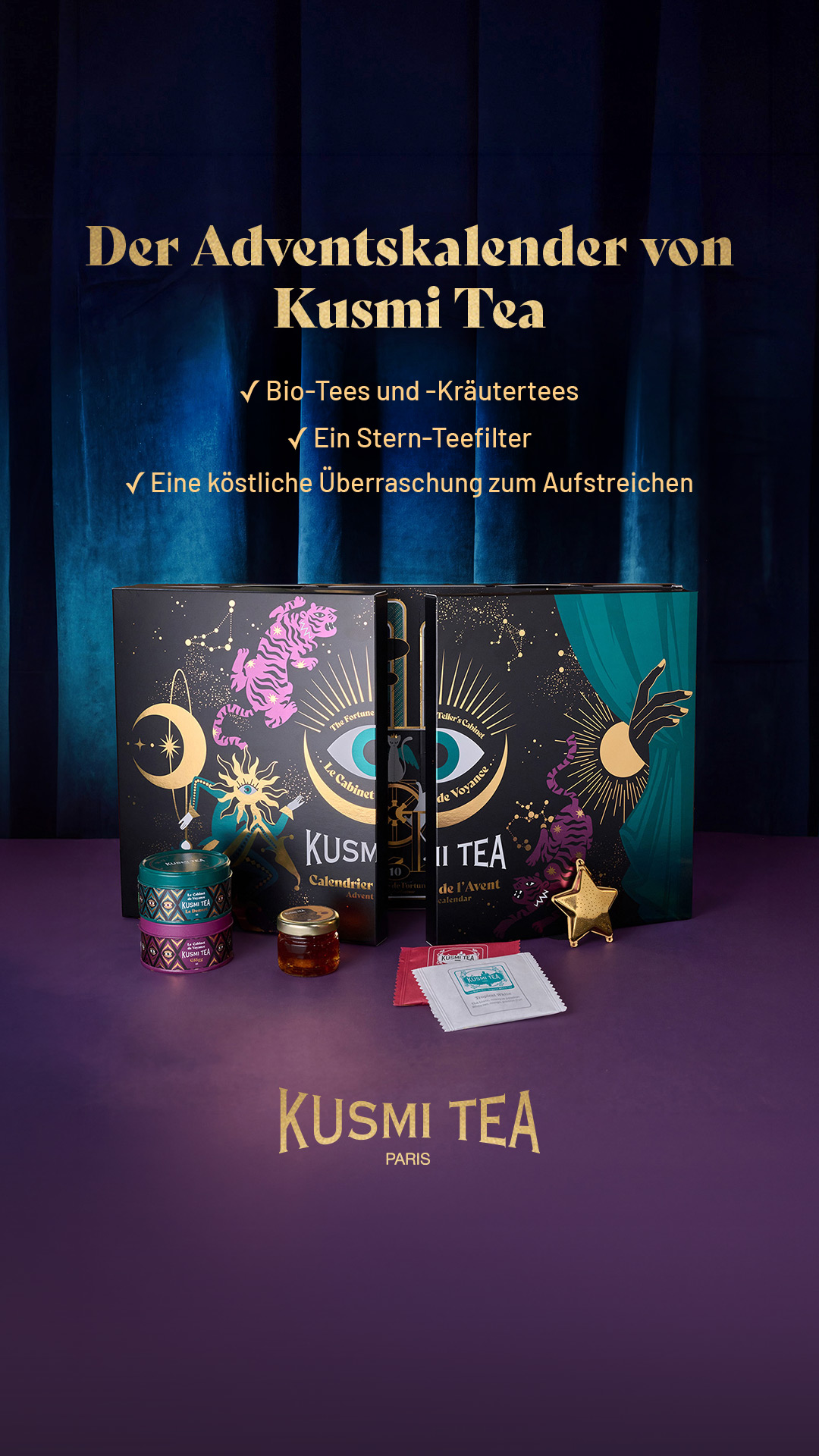 Kusmi Tea Facebook ad: LIMITIERTE EDITION