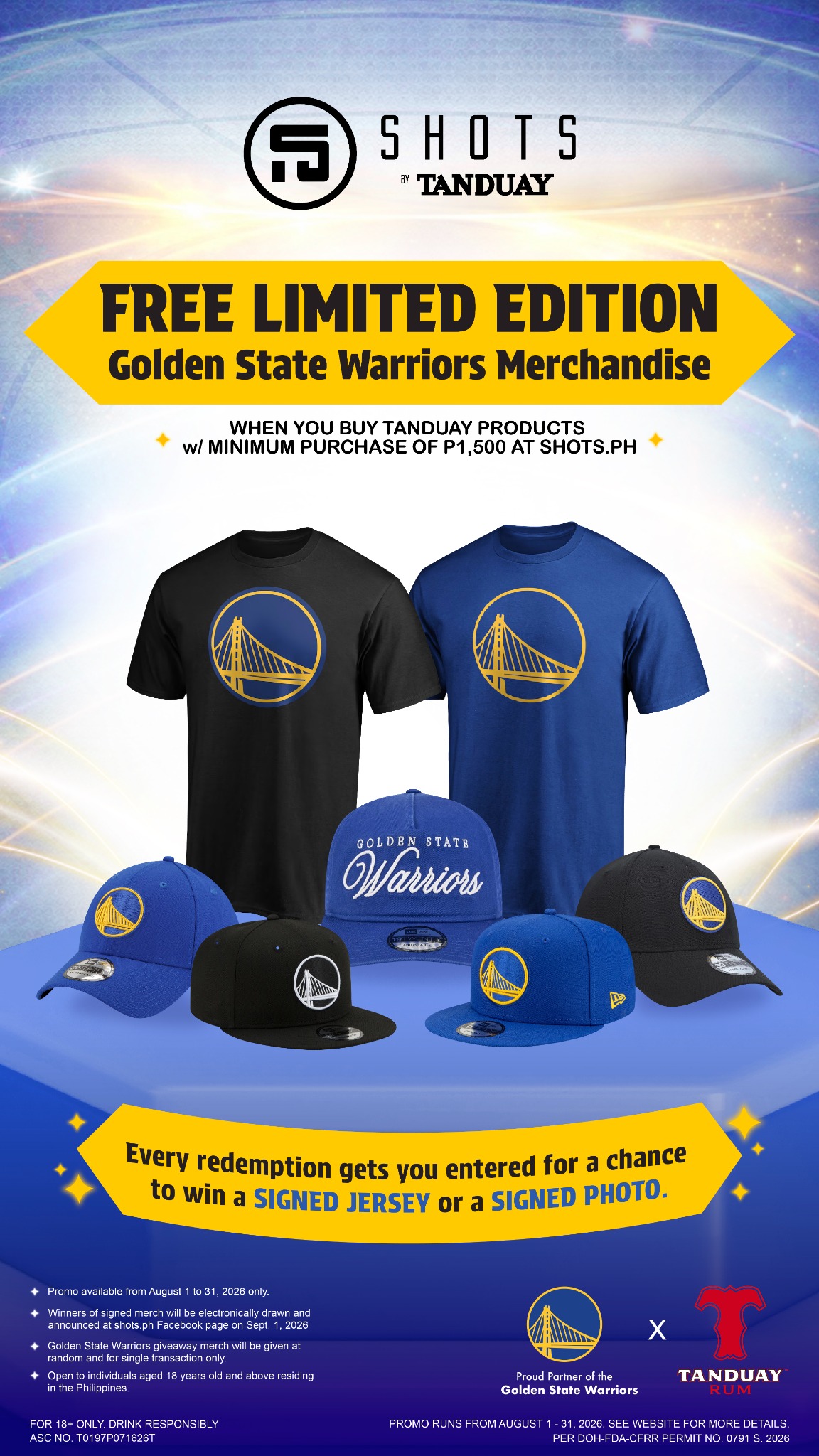 Golden State Warriors Facebook ad from Jul 31, 2026