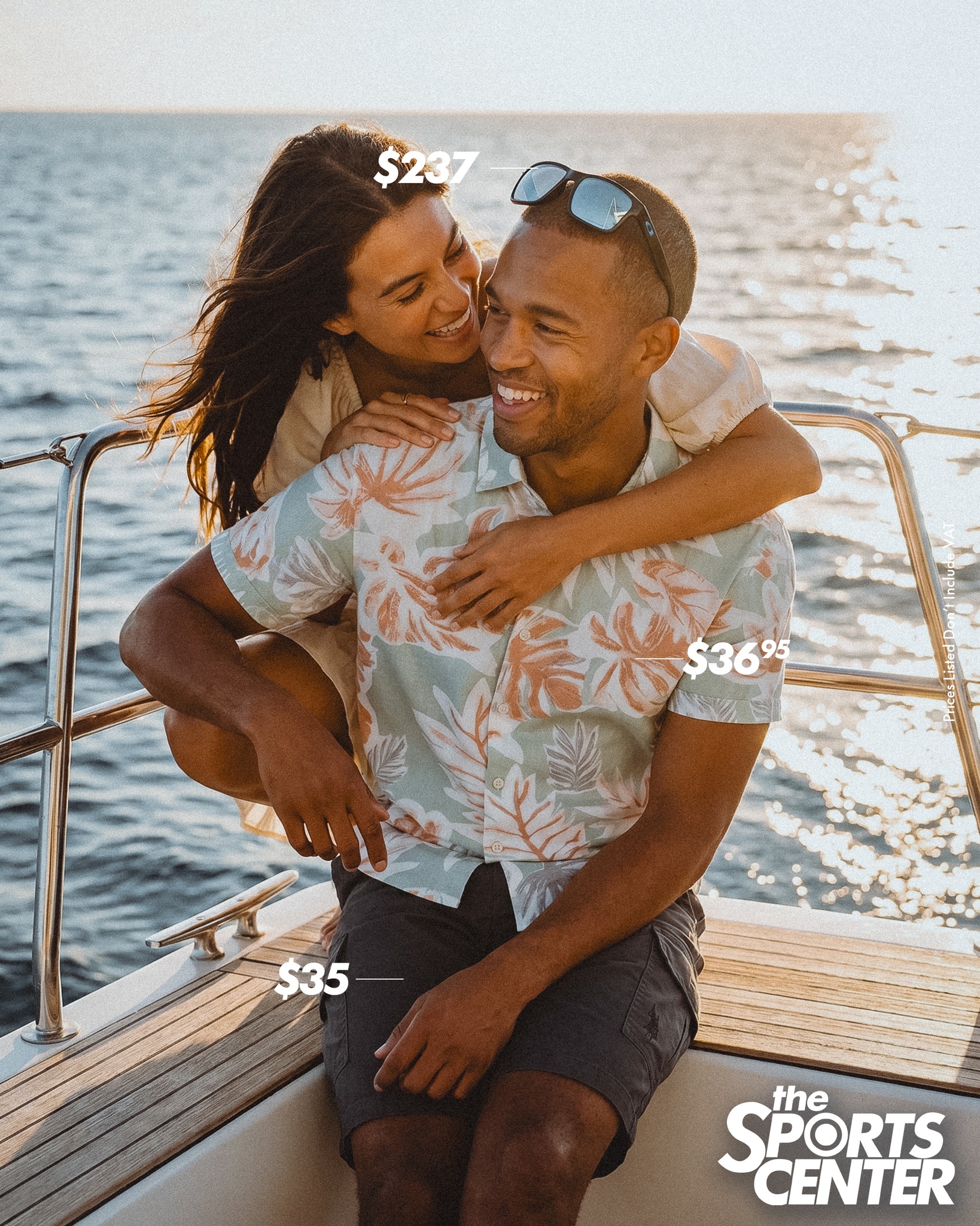The Sports Center Facebook ad: Men's Fashion Apparel