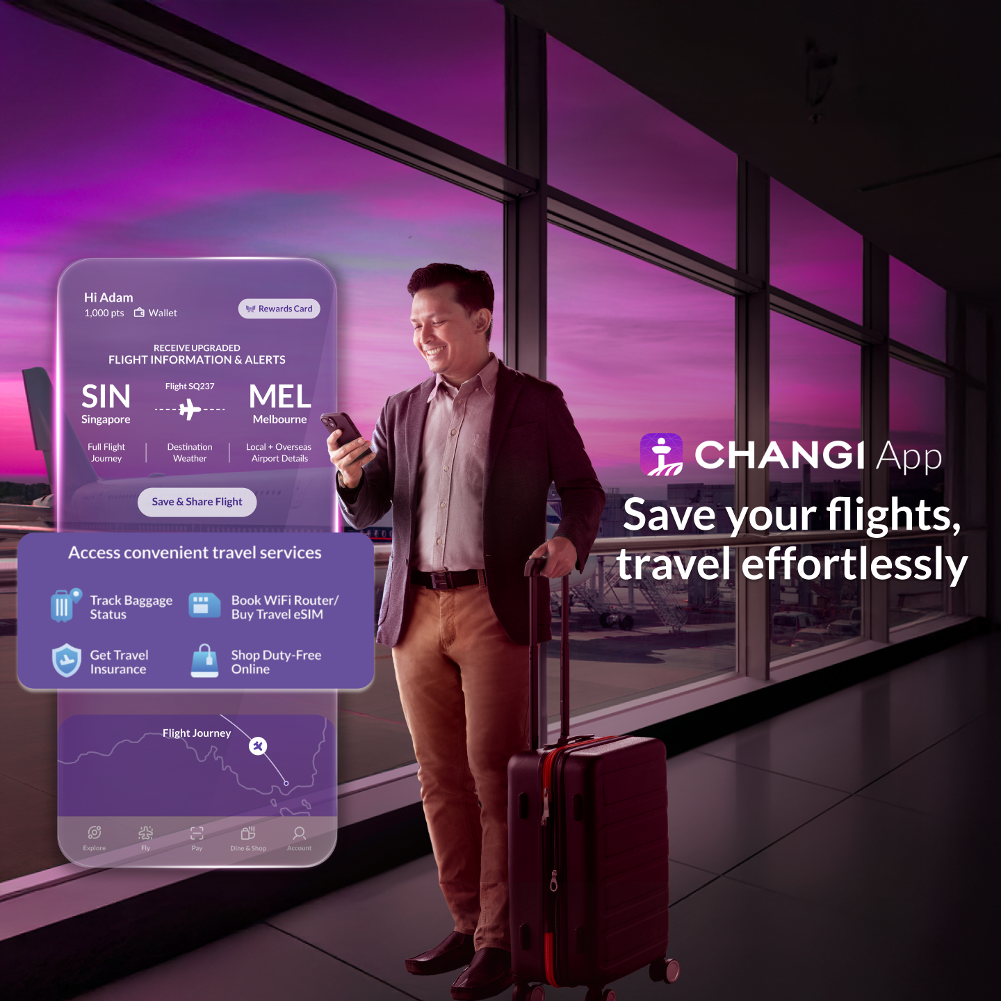 Changi Airport Facebook ad