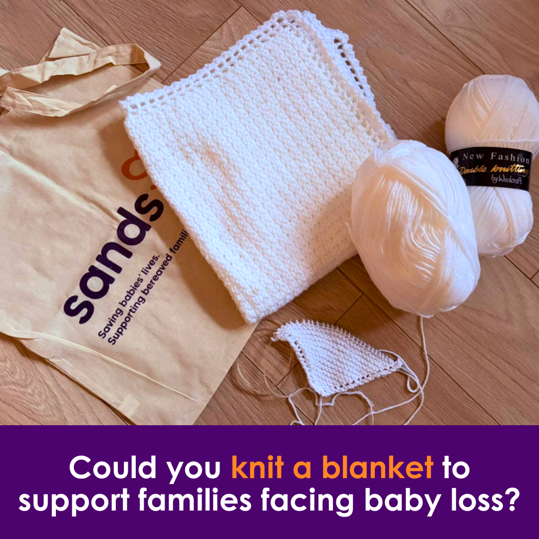 Sands - baby loss charity Facebook ad