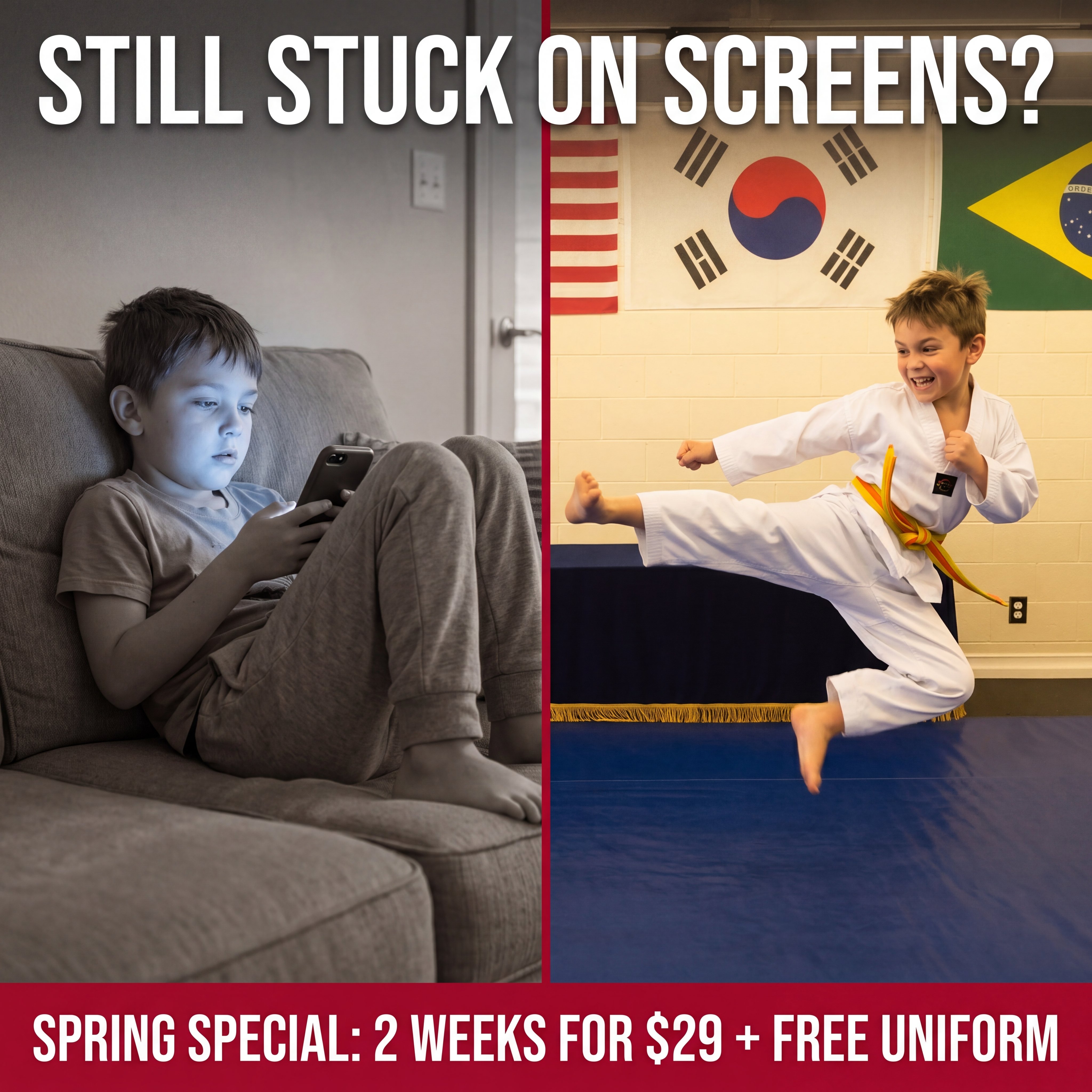Cypress Martial Arts - Tom Vo's Taekwondo Facebook ad