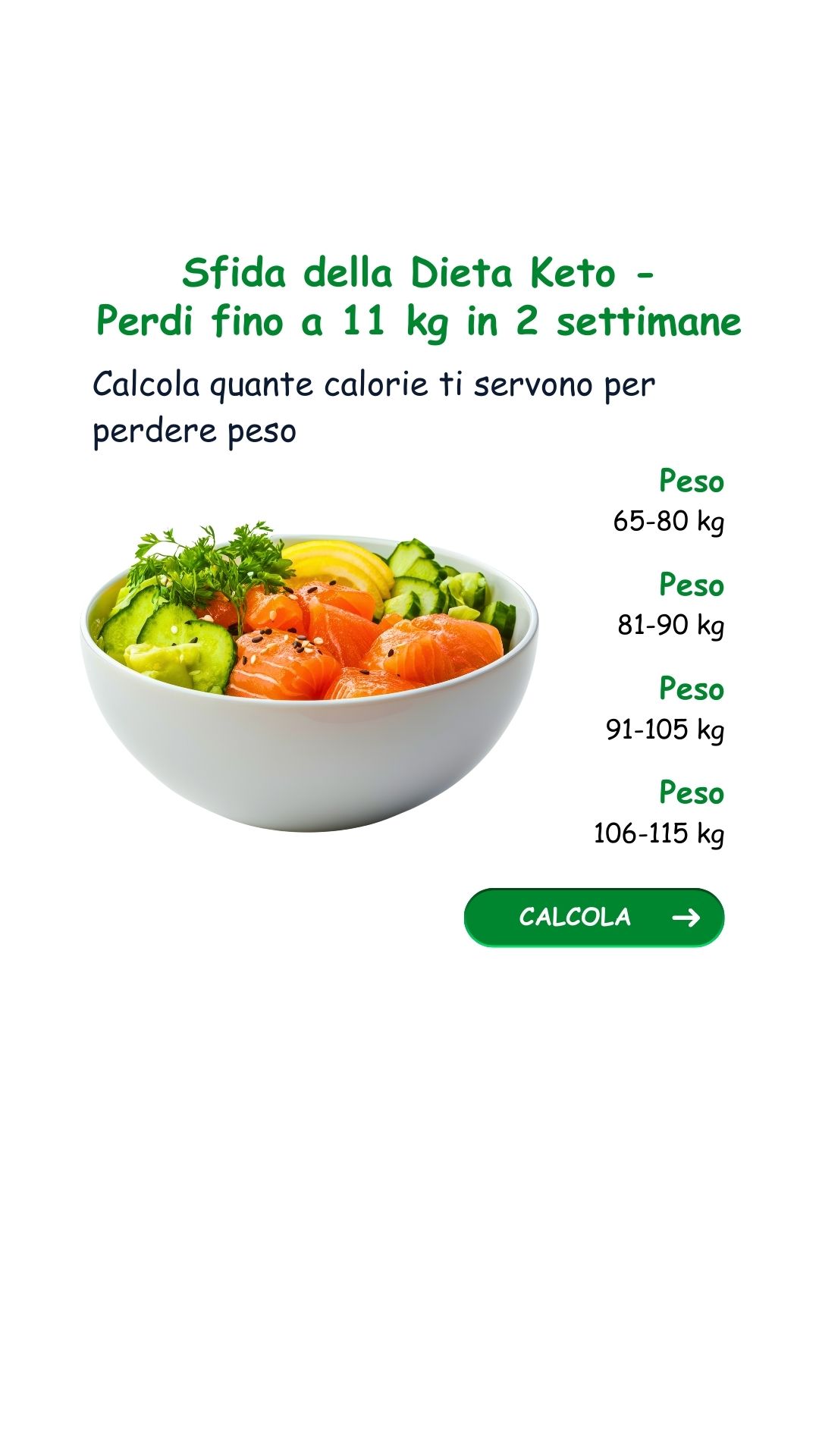 Ketogoapp Facebook ad: Cambia la tua vita con Keto >>