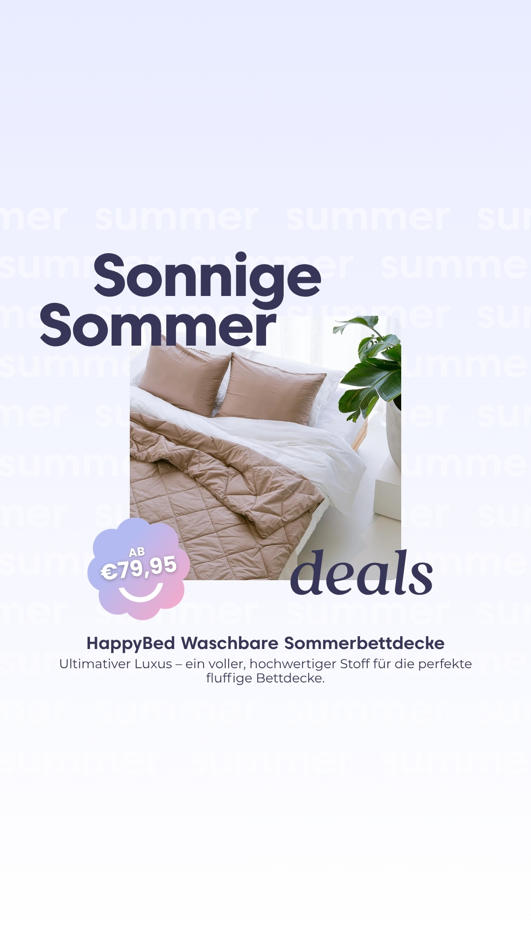 Thehappybed.de Facebook ad