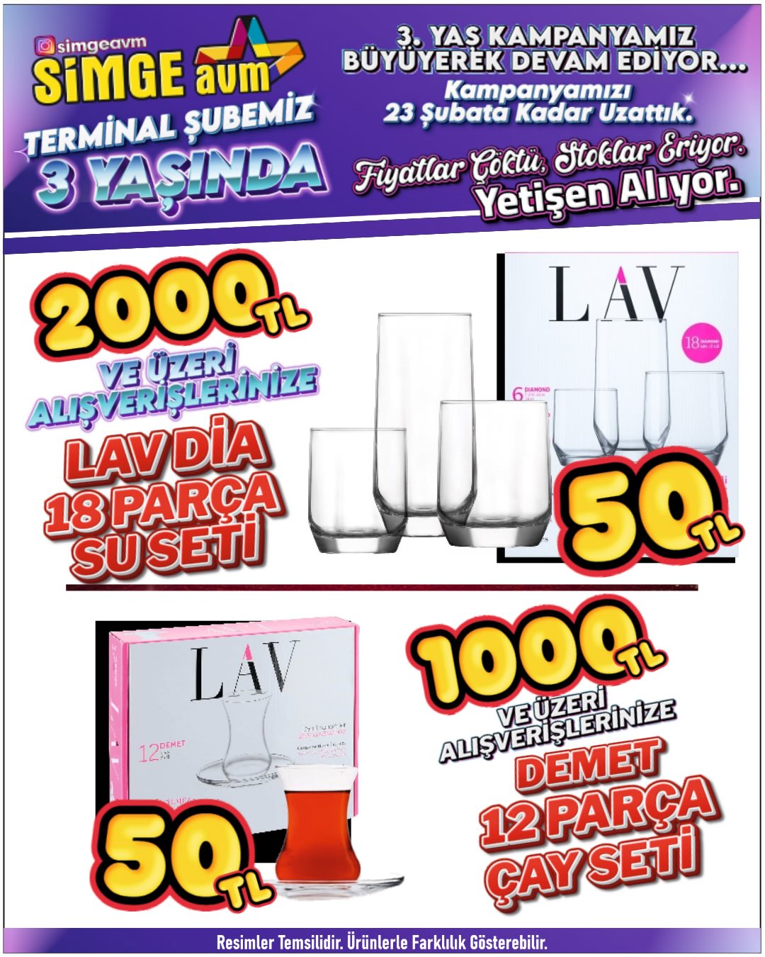 SİMGE AVM Facebook ad