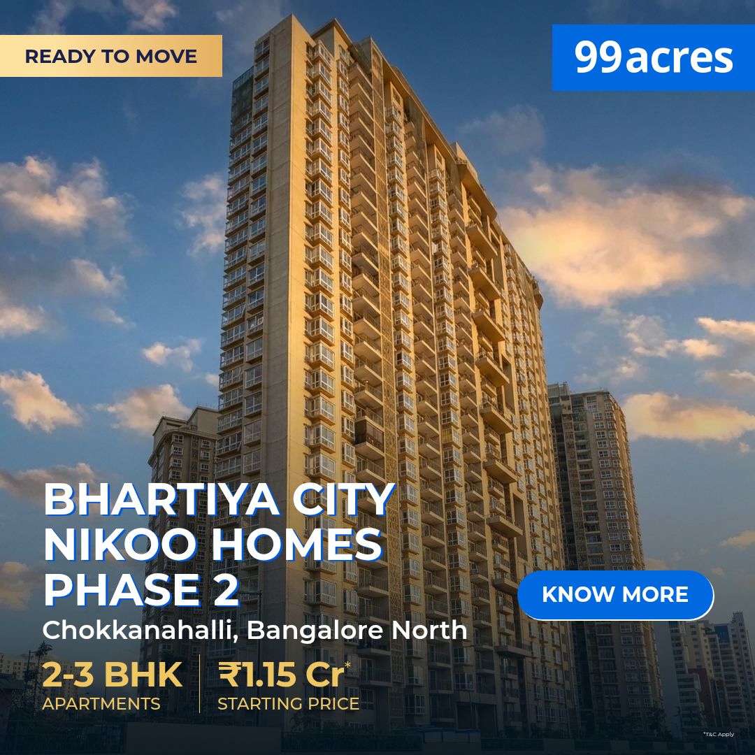99acres Facebook ad