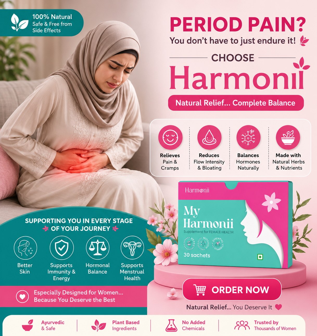 Harmonii - Women Health Facebook ad from Jun 26, 2026