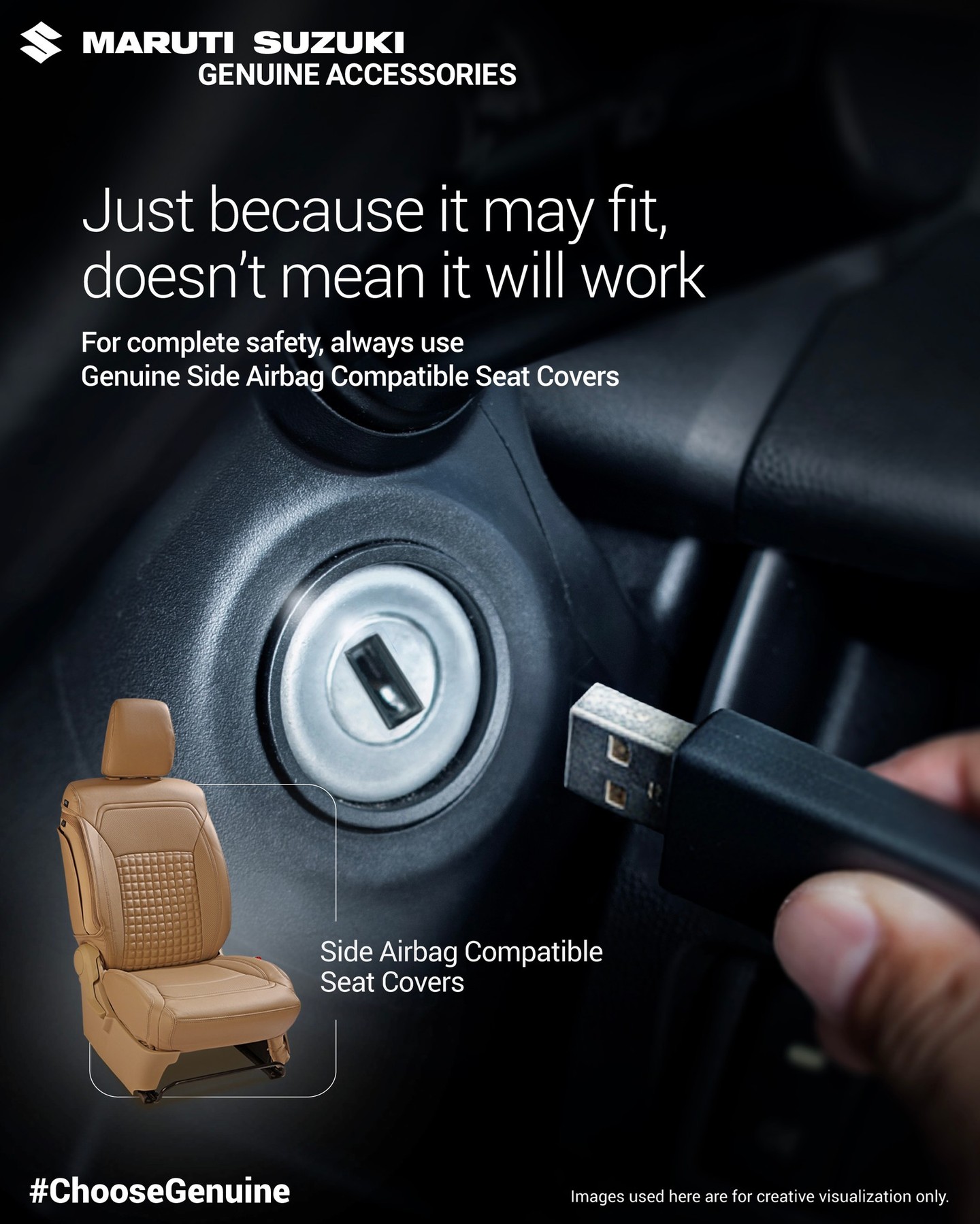 Maruti Suzuki Genuine Parts and Accessories Facebook ad