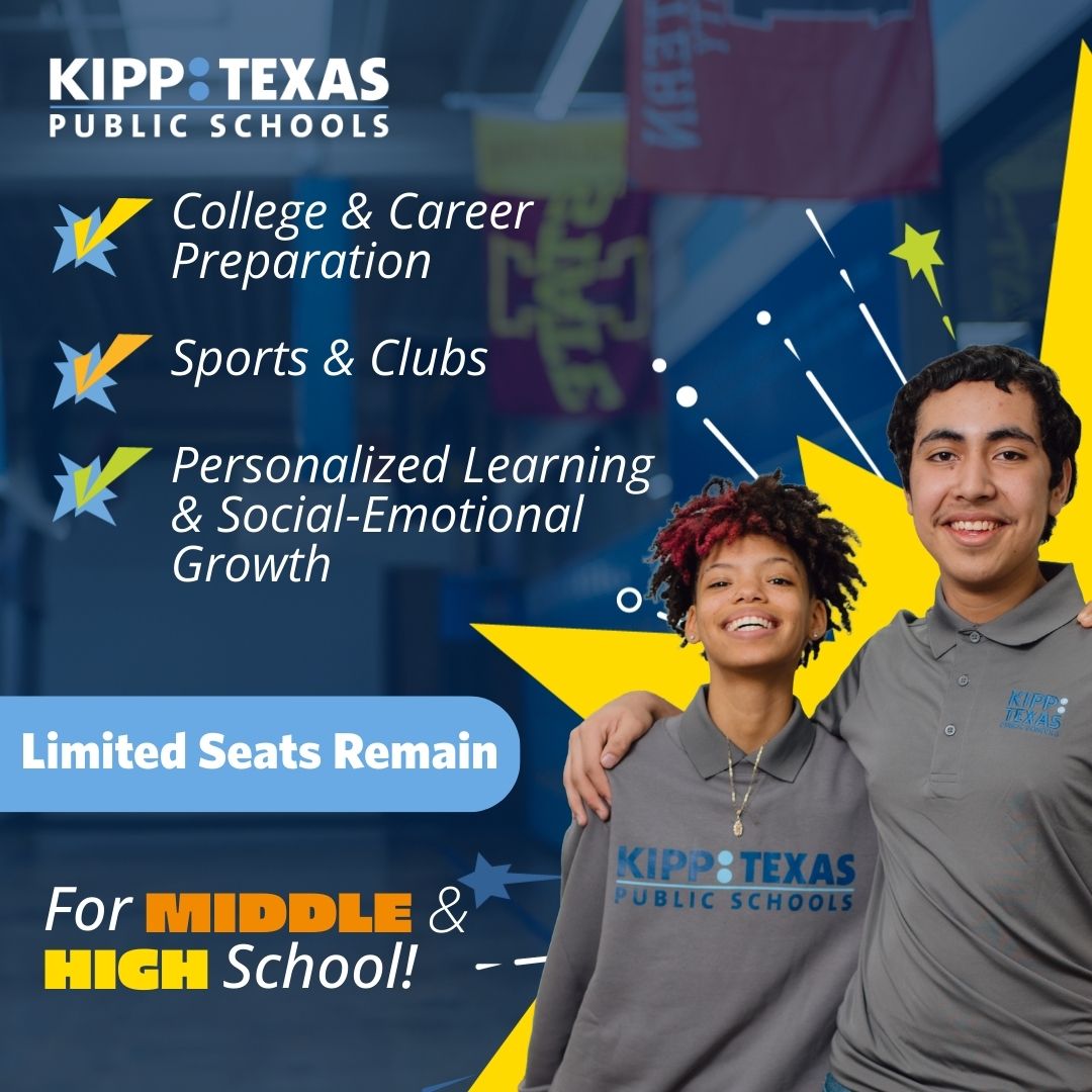 KIPP Texas Public Schools Facebook ad