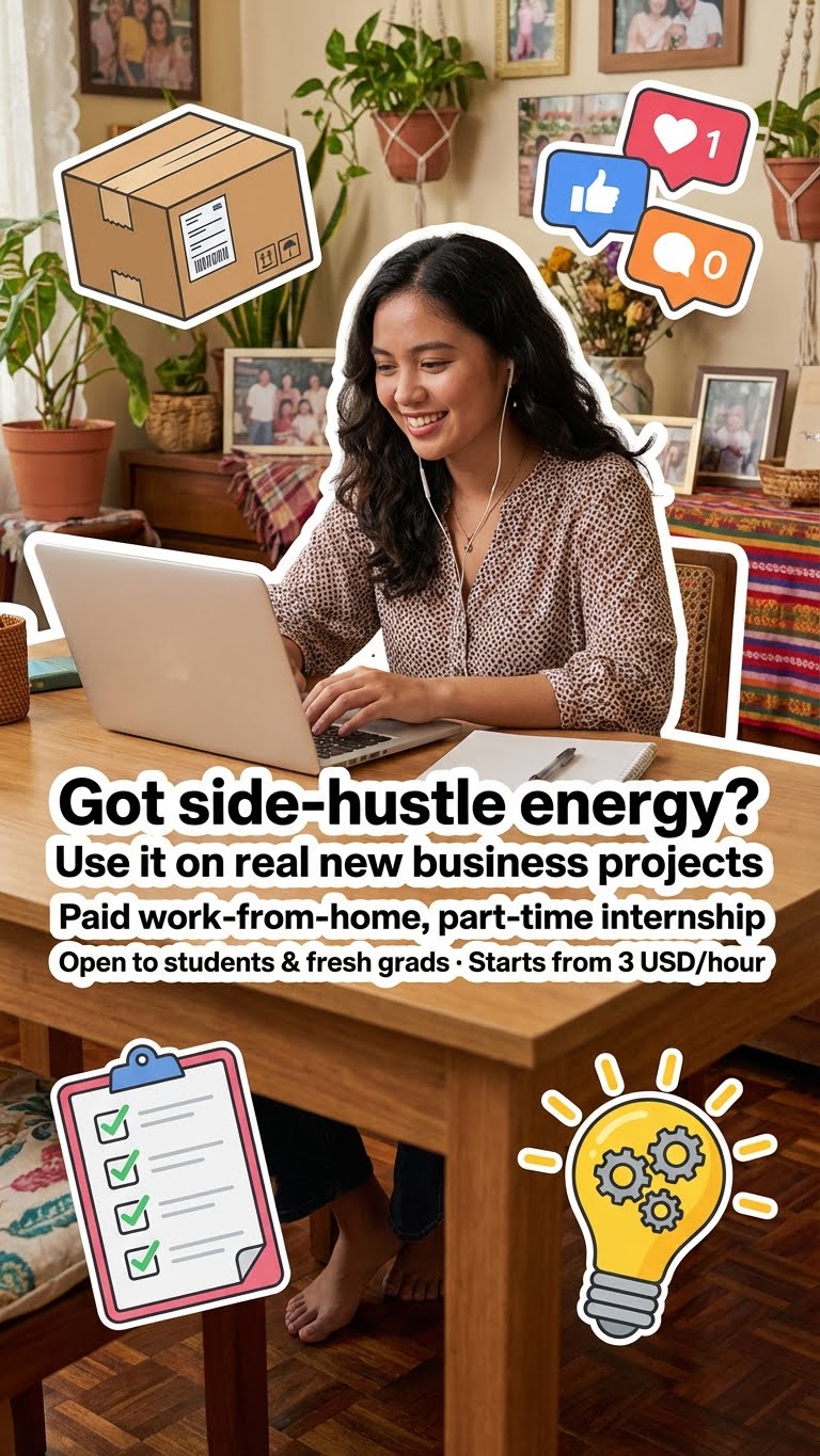 AstralStream Labs Facebook ad: Paid Work‑From‑Home Internship: Help Lead New Projects &…