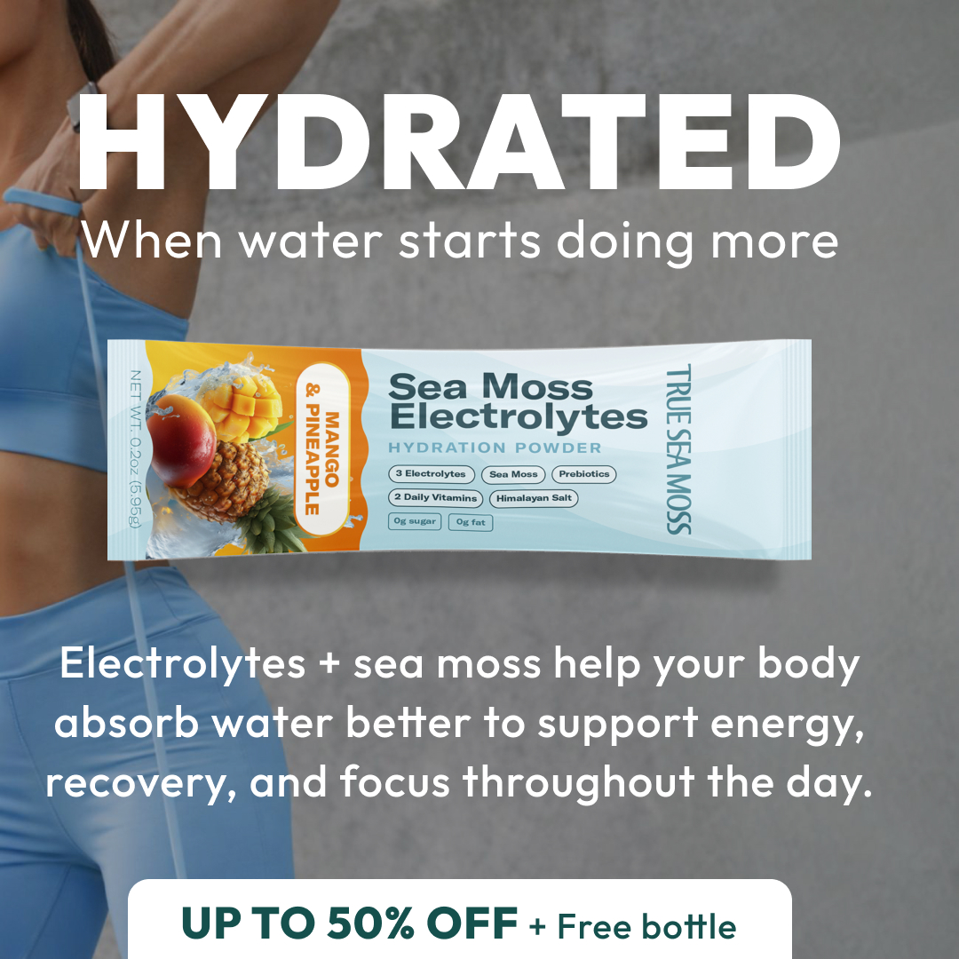 True Sea Moss Health Facebook ad