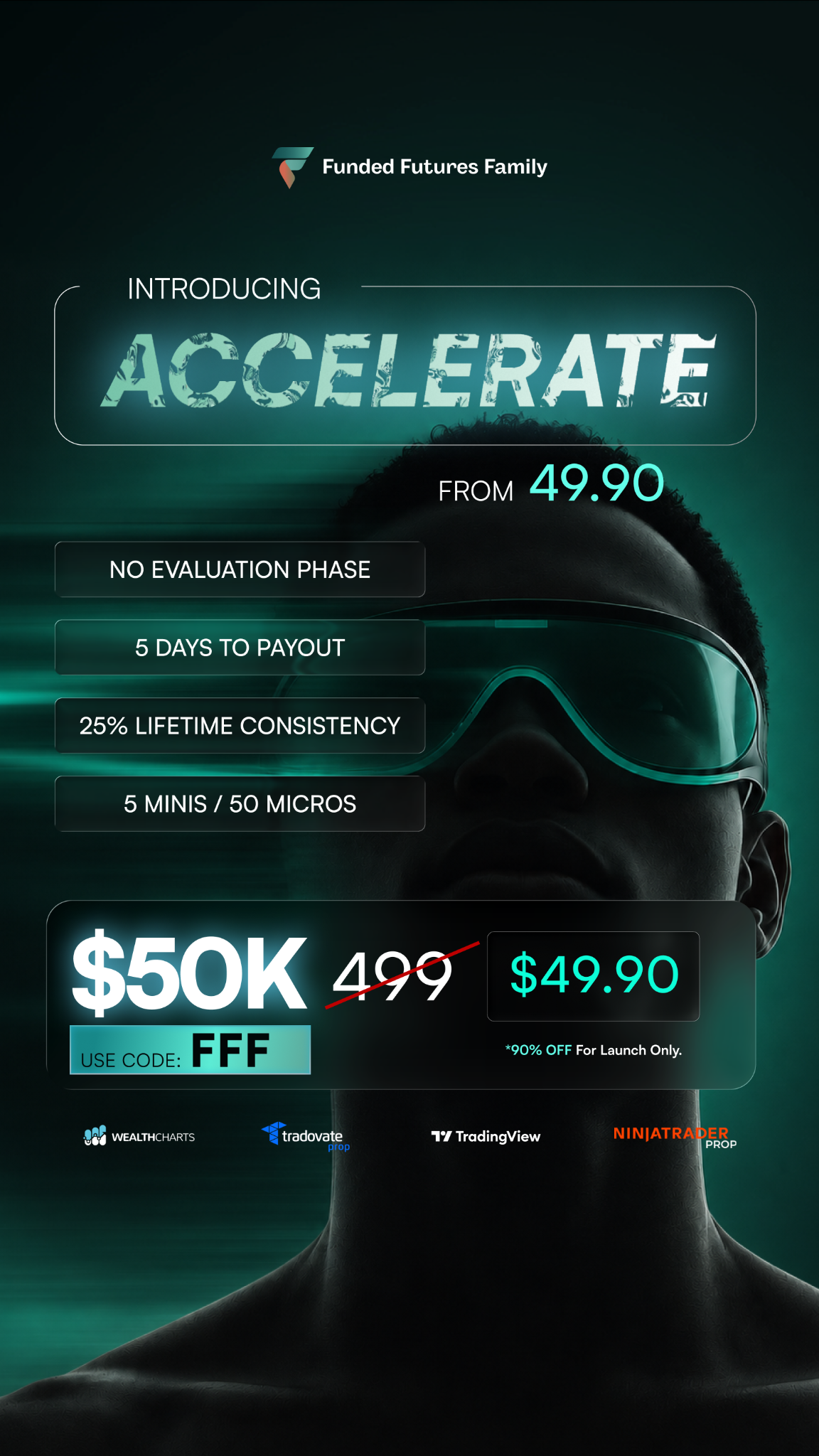 Funded Futures Family Facebook ad
