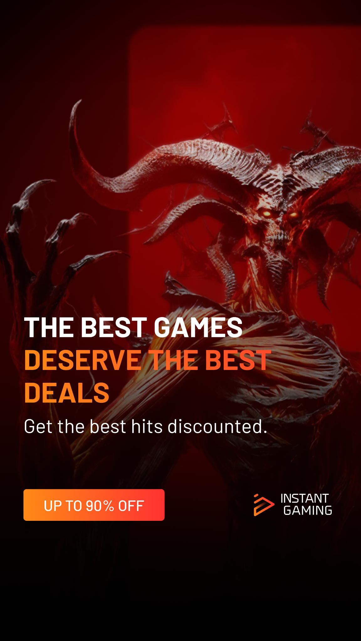 Instant Gaming Facebook ad