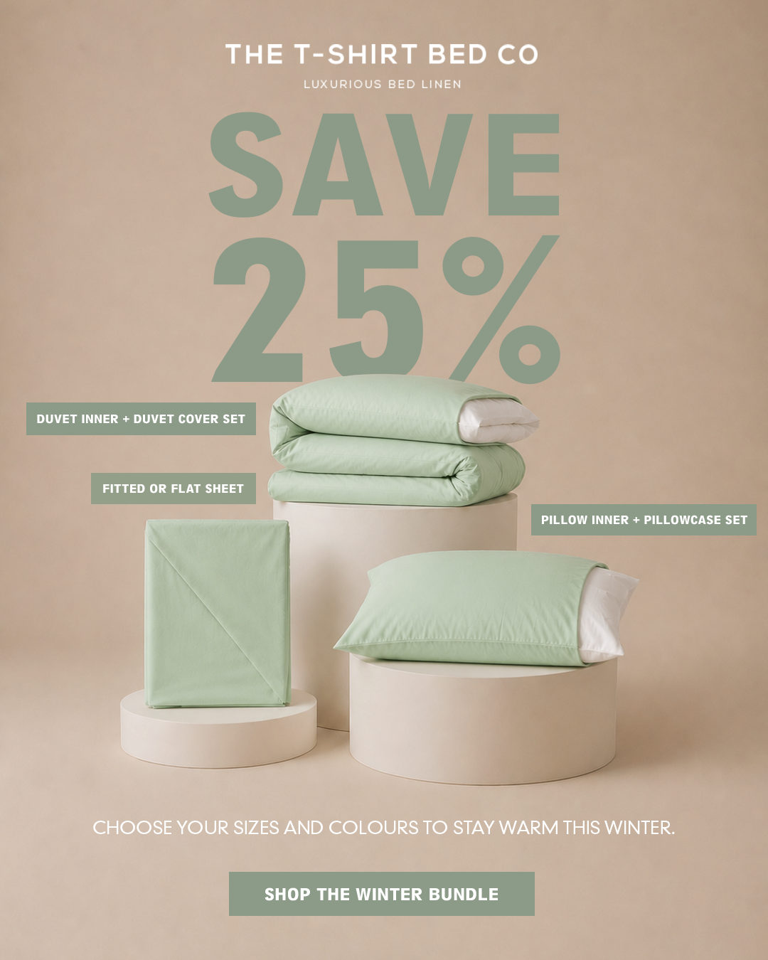 The T-Shirt Bed Co. Facebook ad