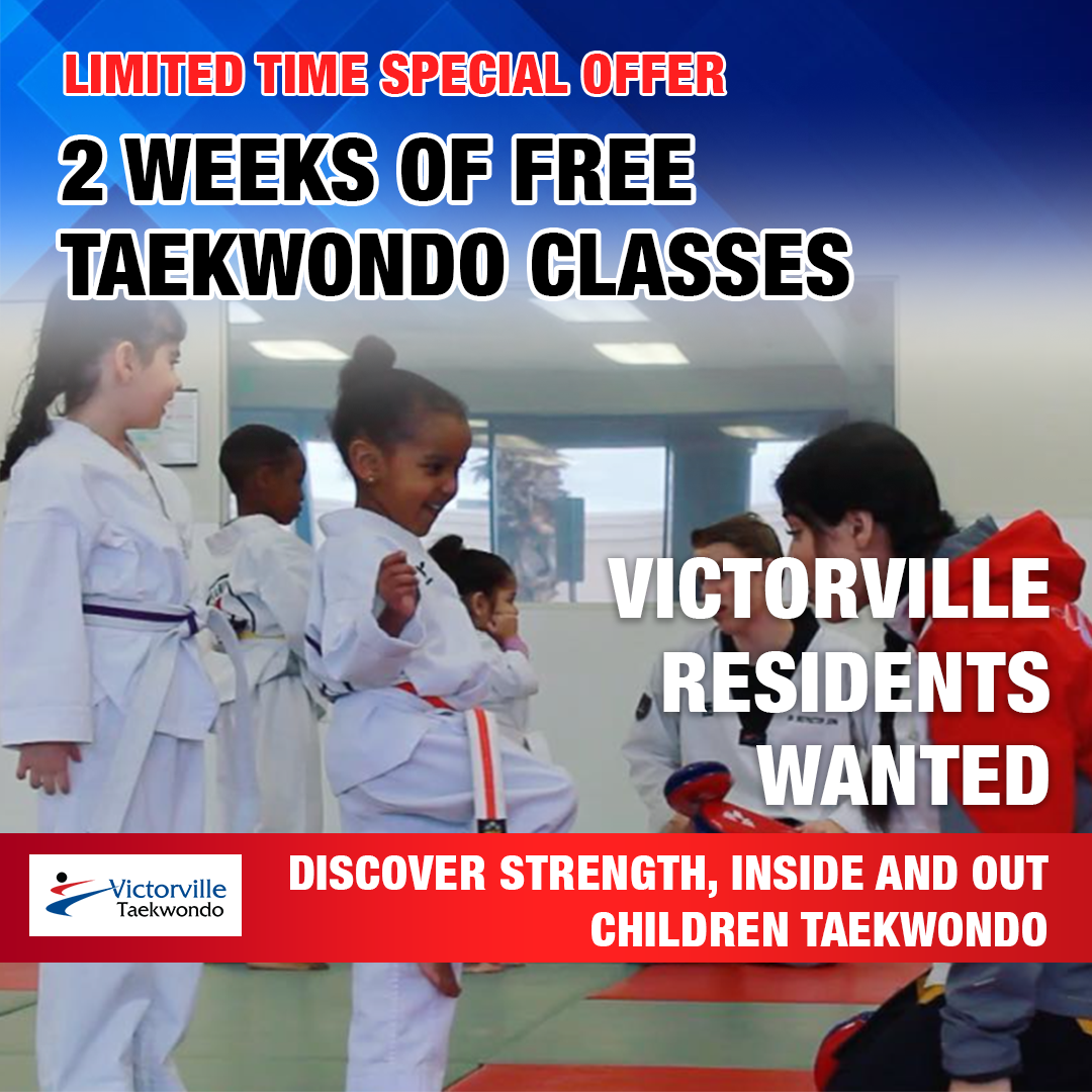 Victorville Taekwondo Academy Facebook ad