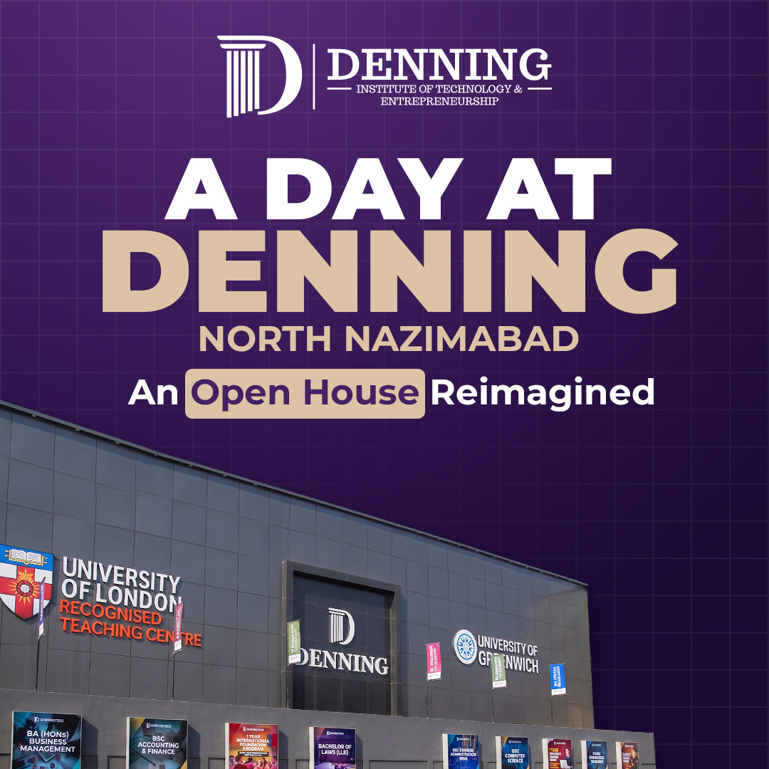 Denning Institute of Technology and Entrepreneurship - Karachi Facebook ad