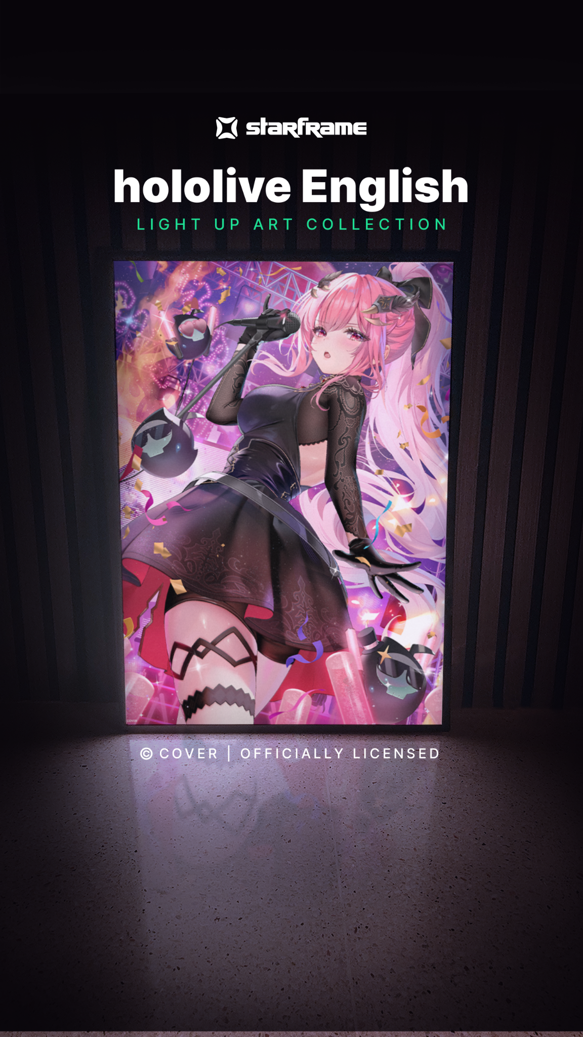 Starframe Facebook ad: hololive English