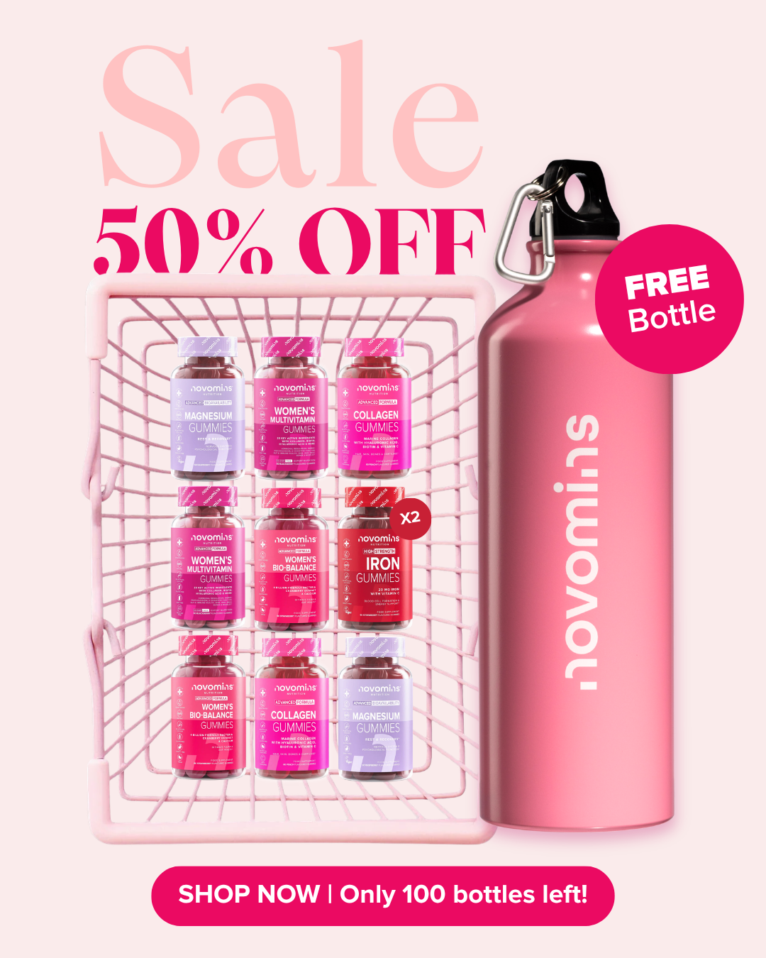 Novomins Nutrition Facebook ad