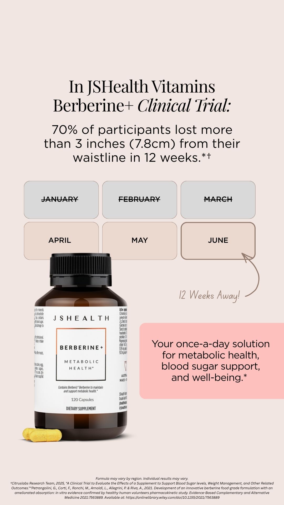 JSHealth Vitamins Berberine+ Facebook ad