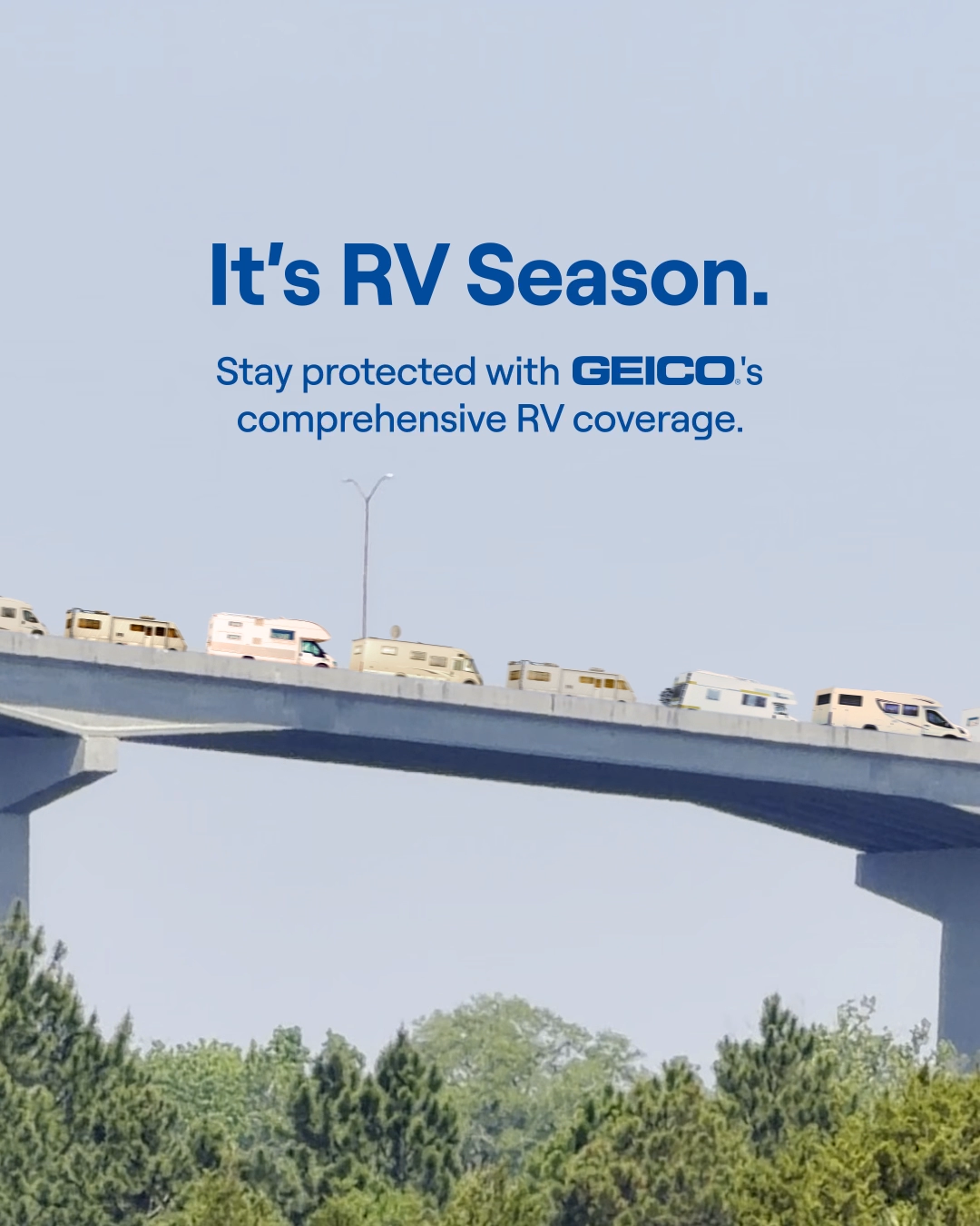 GEICO Facebook ad: RV Insurance with GEICO