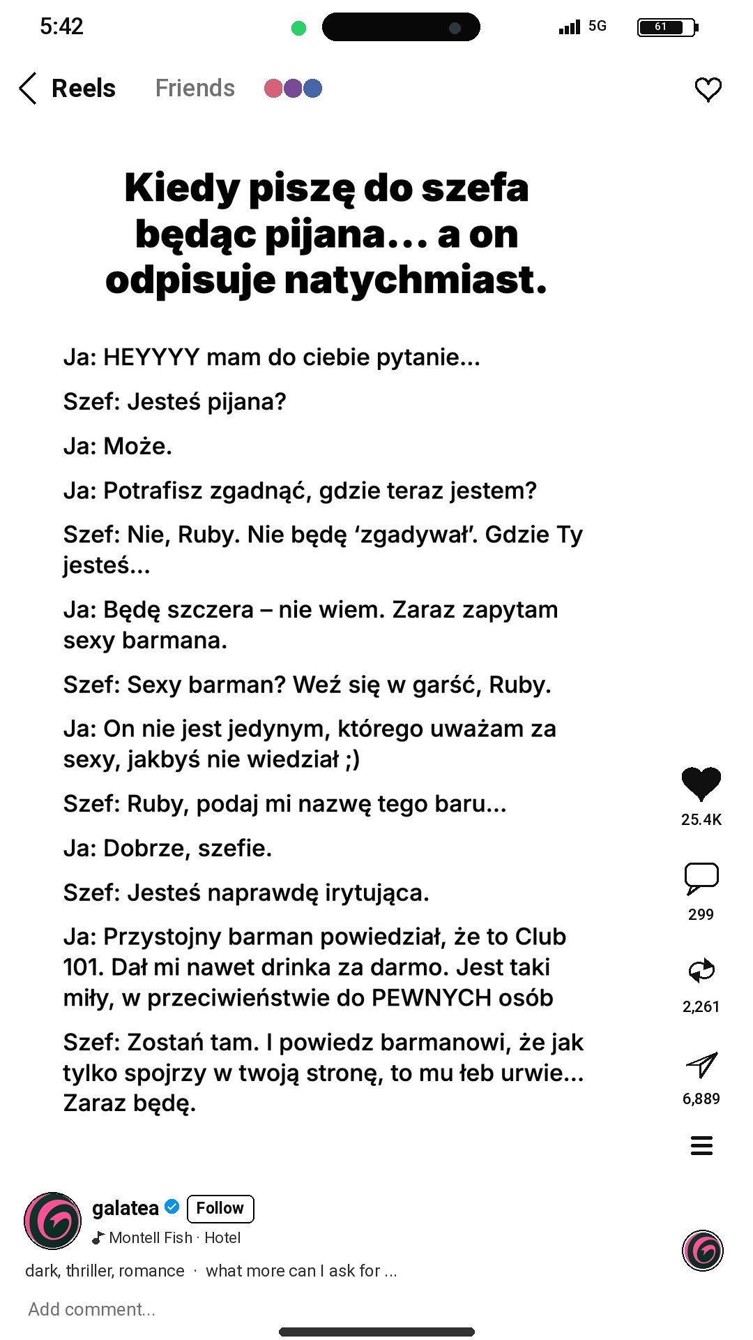 Codzienne Historie Romansowe Facebook ad: Przeczytaj Rozdział Pierwszy
