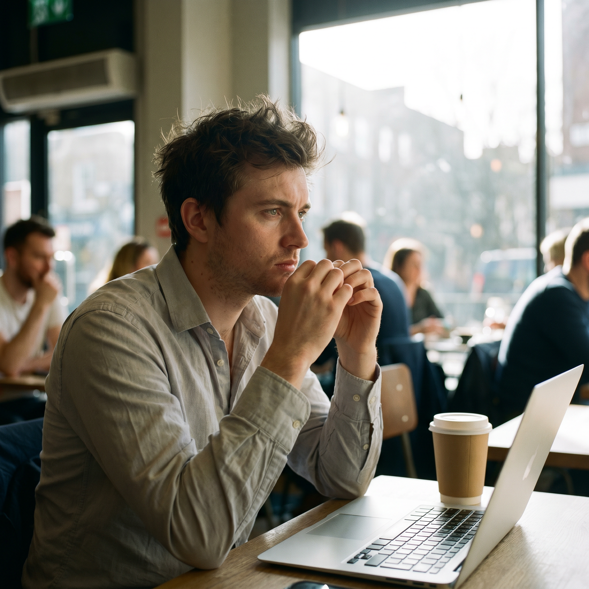 Mornings with Lily Facebook ad: Your anxiety might not be you. It might be your coffee.
