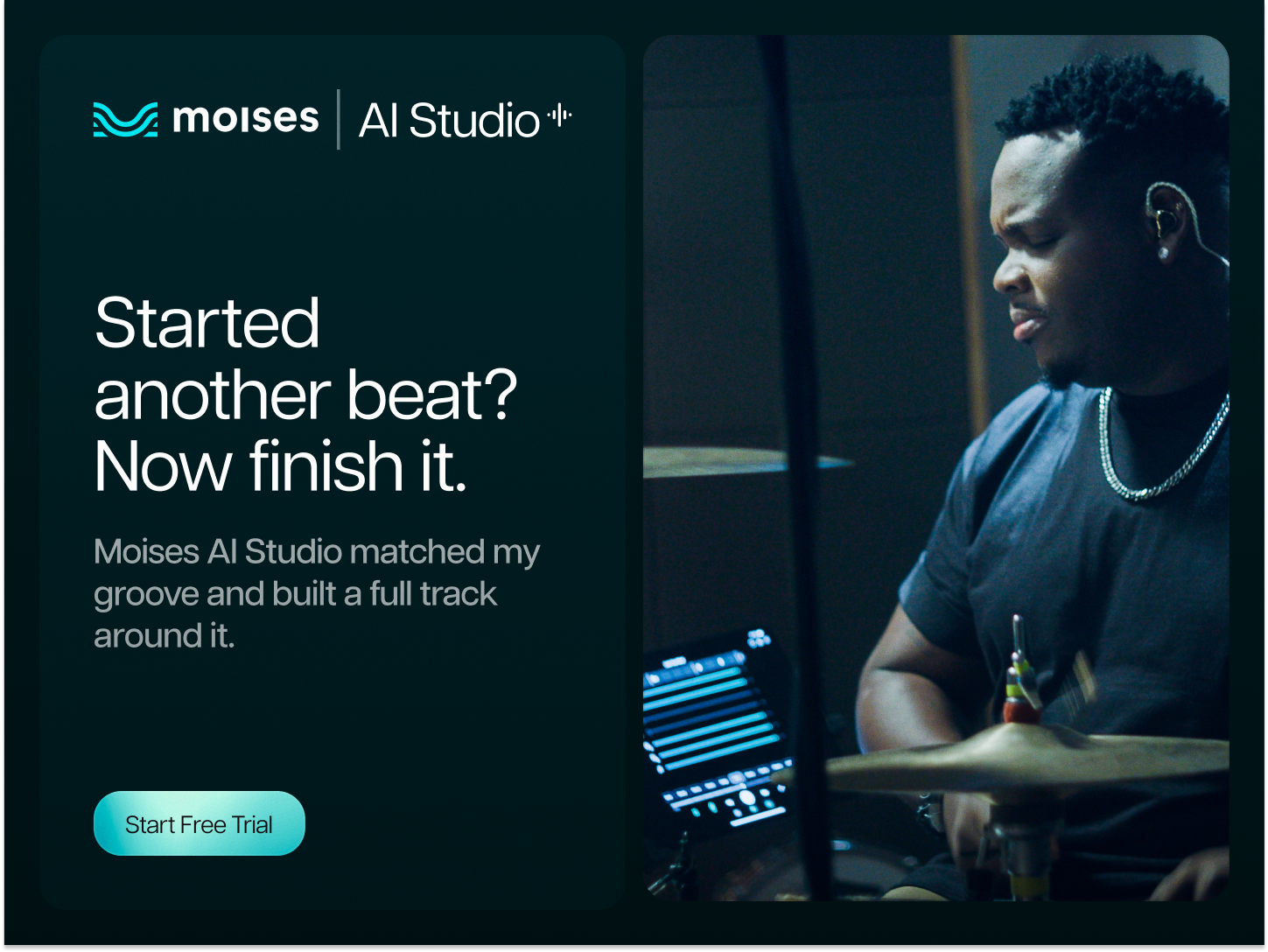 Moises.ai Facebook ad