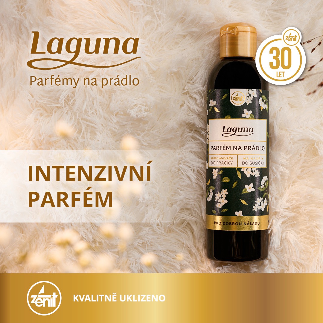 Zenit Čáslav Facebook ad: Parfémy na prádlo Laguna