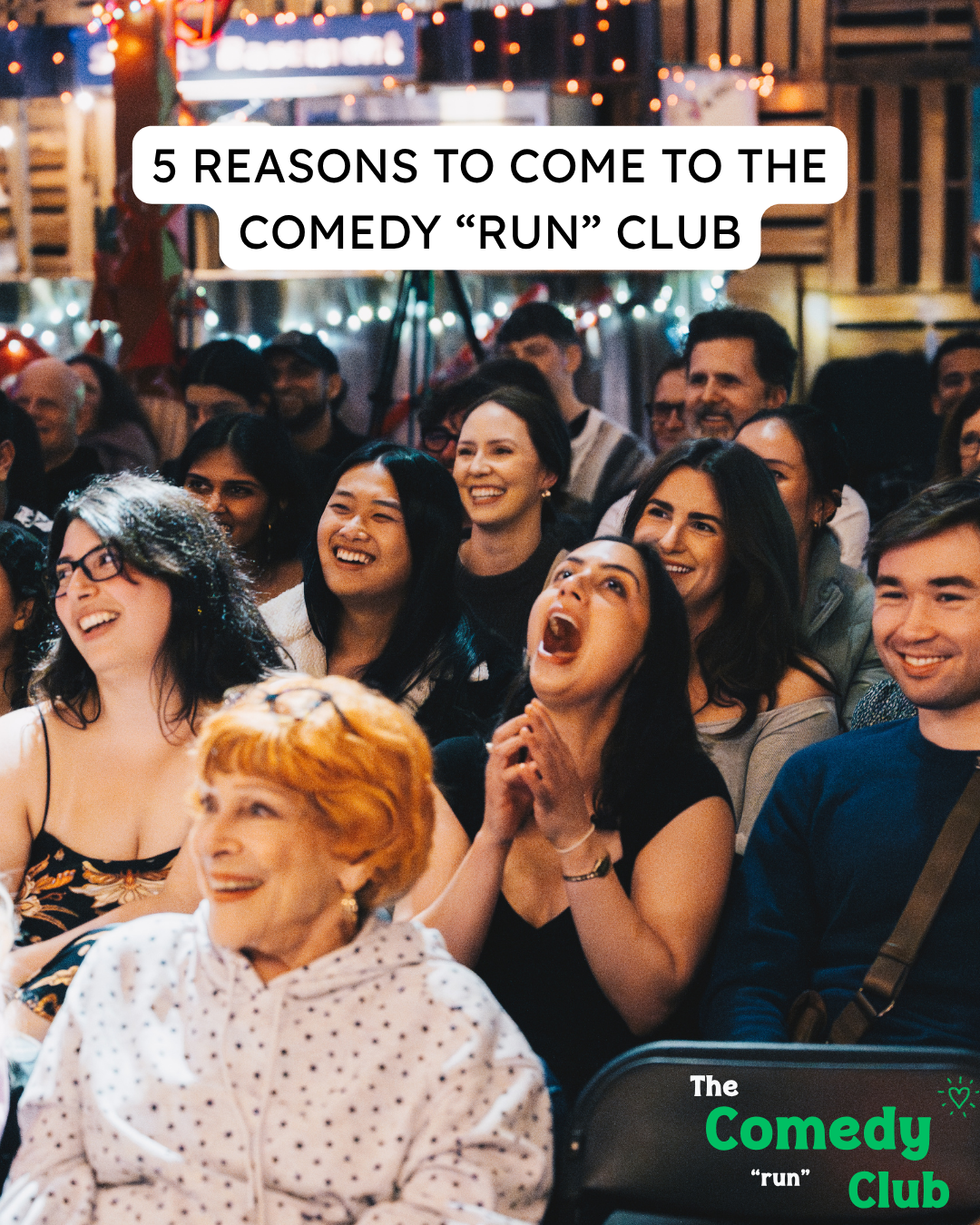 Blankets & Wine Comedy Facebook ad: Simply the Best Night Out You'll Experience