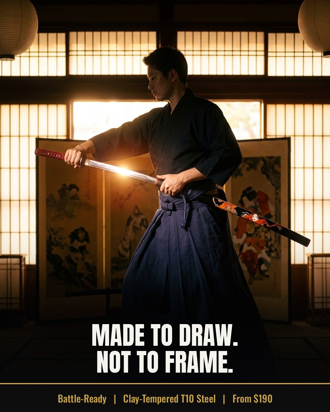 Katana Sword Facebook ad